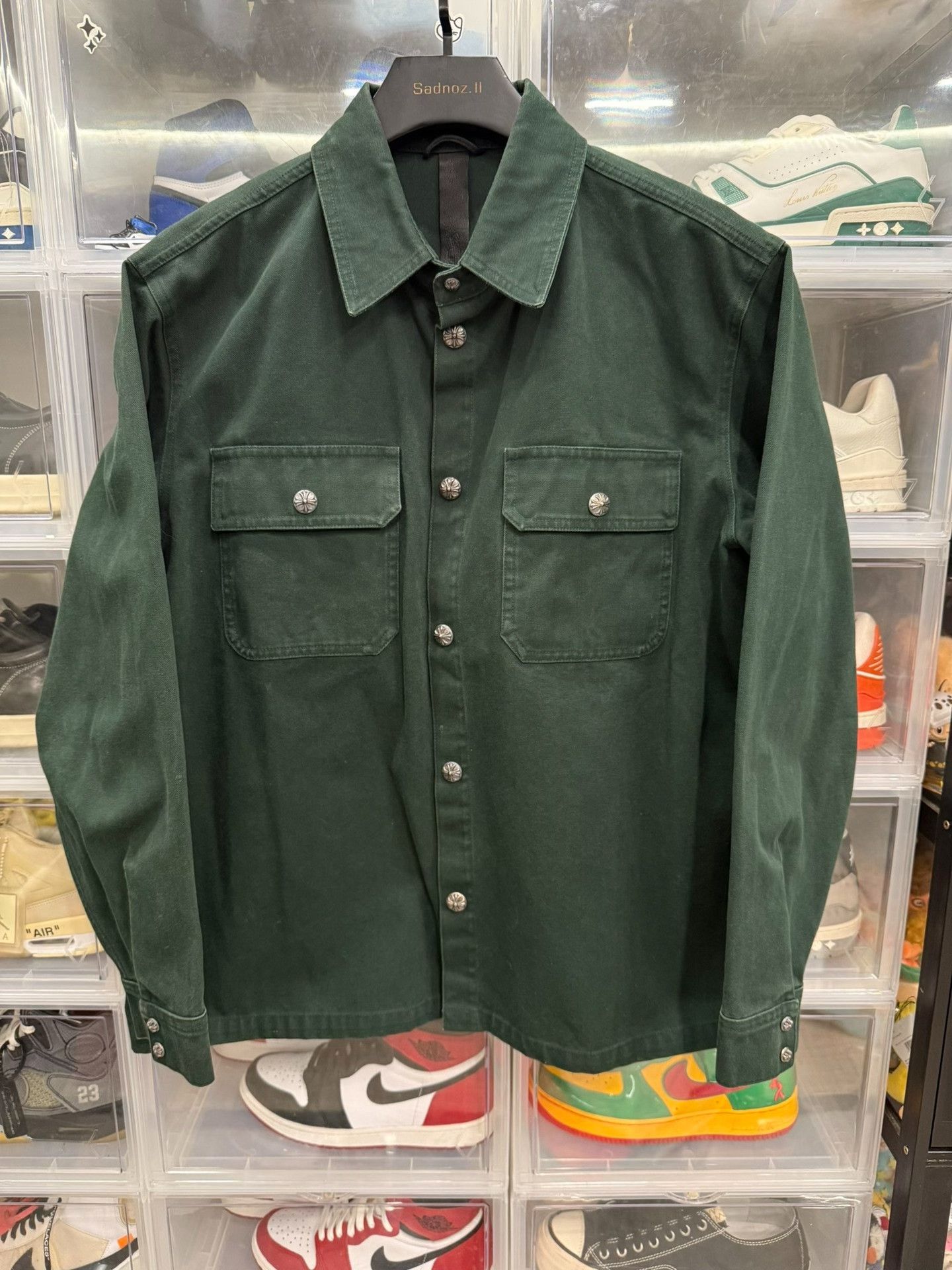 Chrome Hearts Chrome Hearts JVP Limited Workdog Shirt Jacket Size US XL / EU 56 / 4 - 1 Thumbnail
