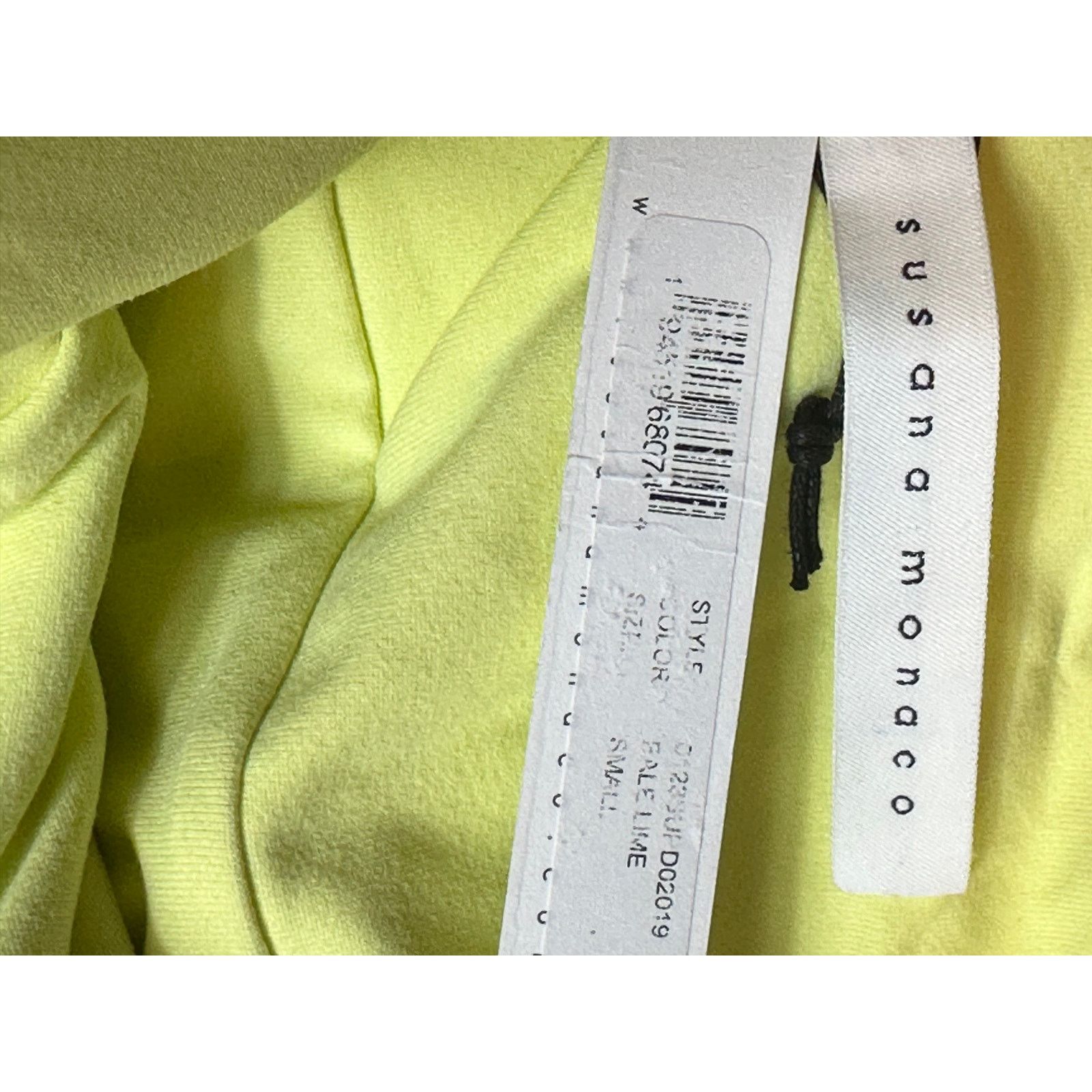 Susana Monaco Susana Monaco High Low Wired Midi Dress Pale Lime S Size S / US 4 / IT 40 - 13 Thumbnail