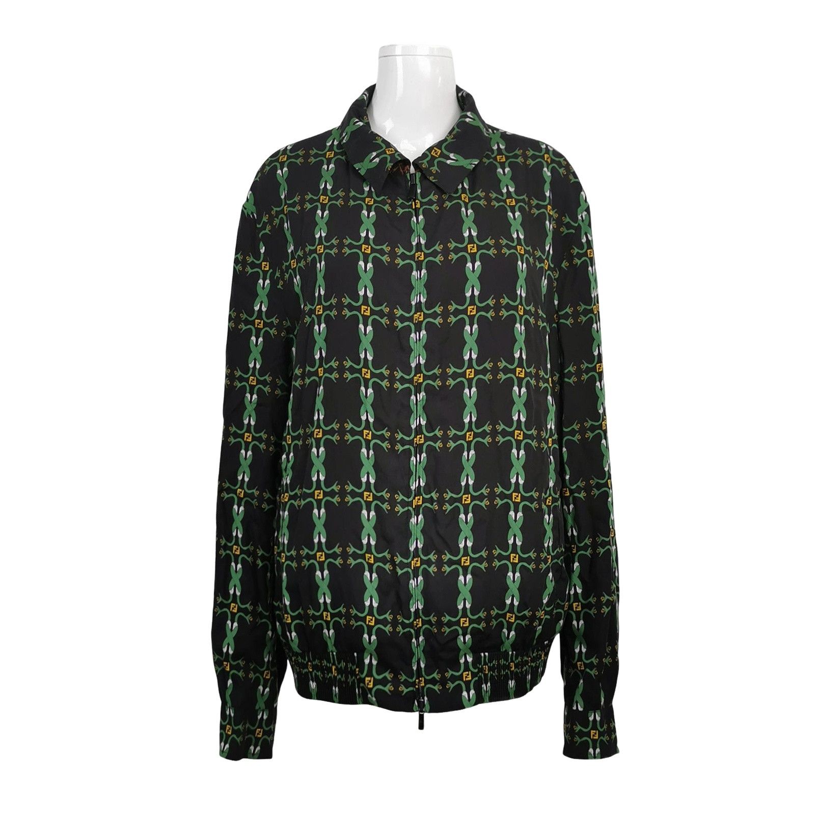 Fendi Fendi Reversible Monogram Blouson Jacket IT 52 Size US L / EU 52-54 / 3 - 1 Thumbnail