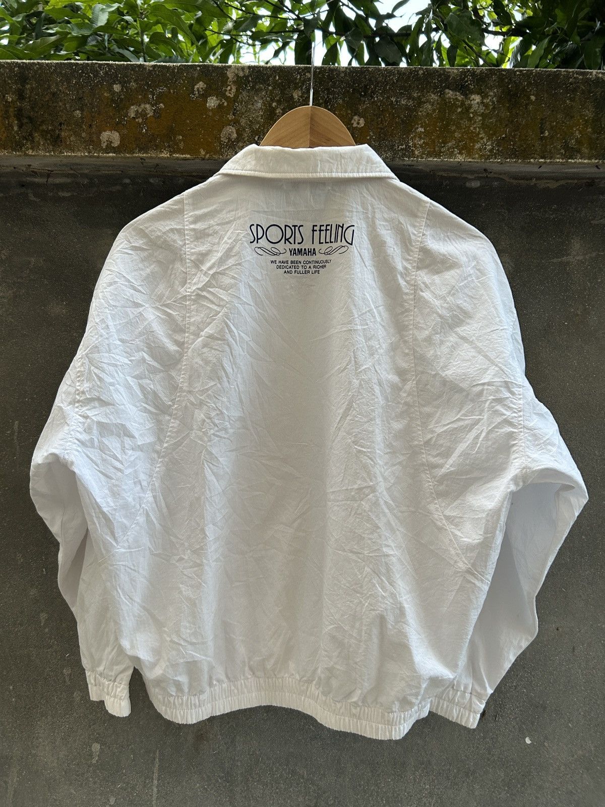 Vintage × Yamaha Vintage Yamaha jacket White Size US S / EU 44-46 / 1 - 2 Thumbnail