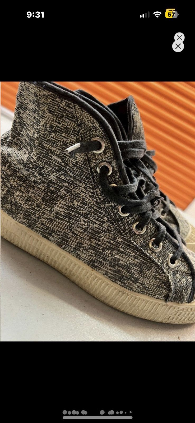 Matthew Miller ***FINAL DROP***RARE MATTHEW MILLER X NOVESTA HIGH TOP 43/10 Size US 10.5 / EU 43-44 - 4 Thumbnail