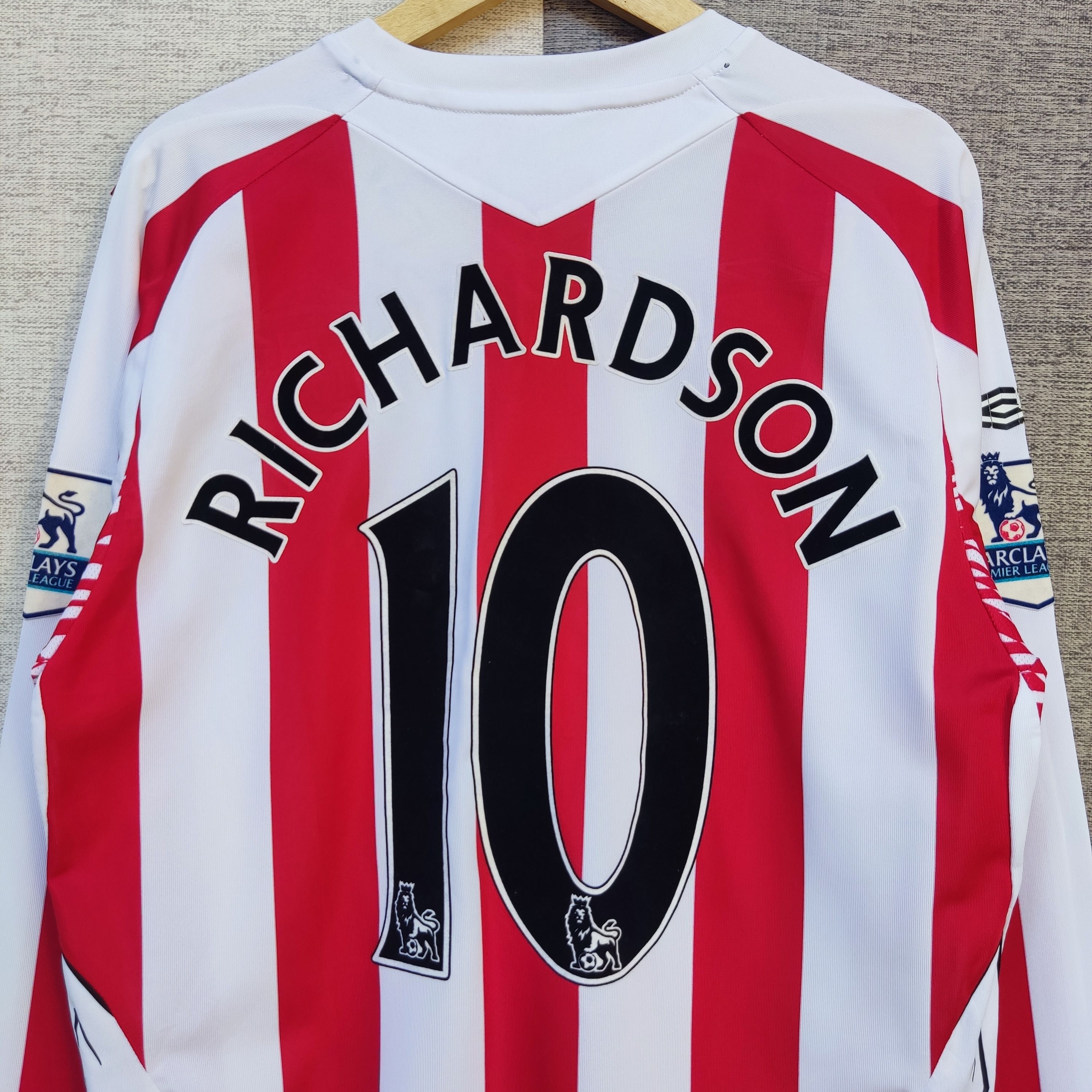 Umbro Football jersey SUNDERLAND A.F.C 2008/09 Kieran Ricardson Size US L / EU 52-54 / 3 - 4 Thumbnail