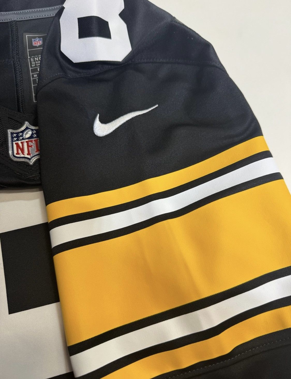 Nike Aaron Rodgers Pittsburgh Steelers FUSE Throwback Jersey XL Size US M / EU 48-50 / 2 - 6 Thumbnail