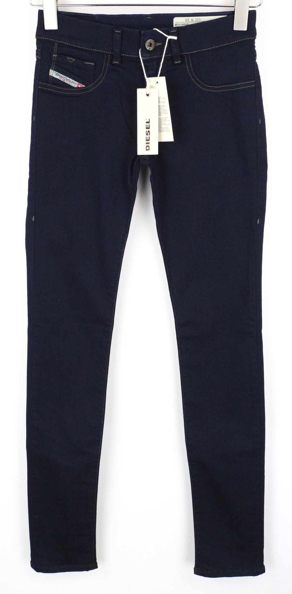 Diesel LIVIER 0881B W25 Blue Stretch Jegging Jeans 69893 Size 25" / US 0 / IT 36 - 1 Thumbnail