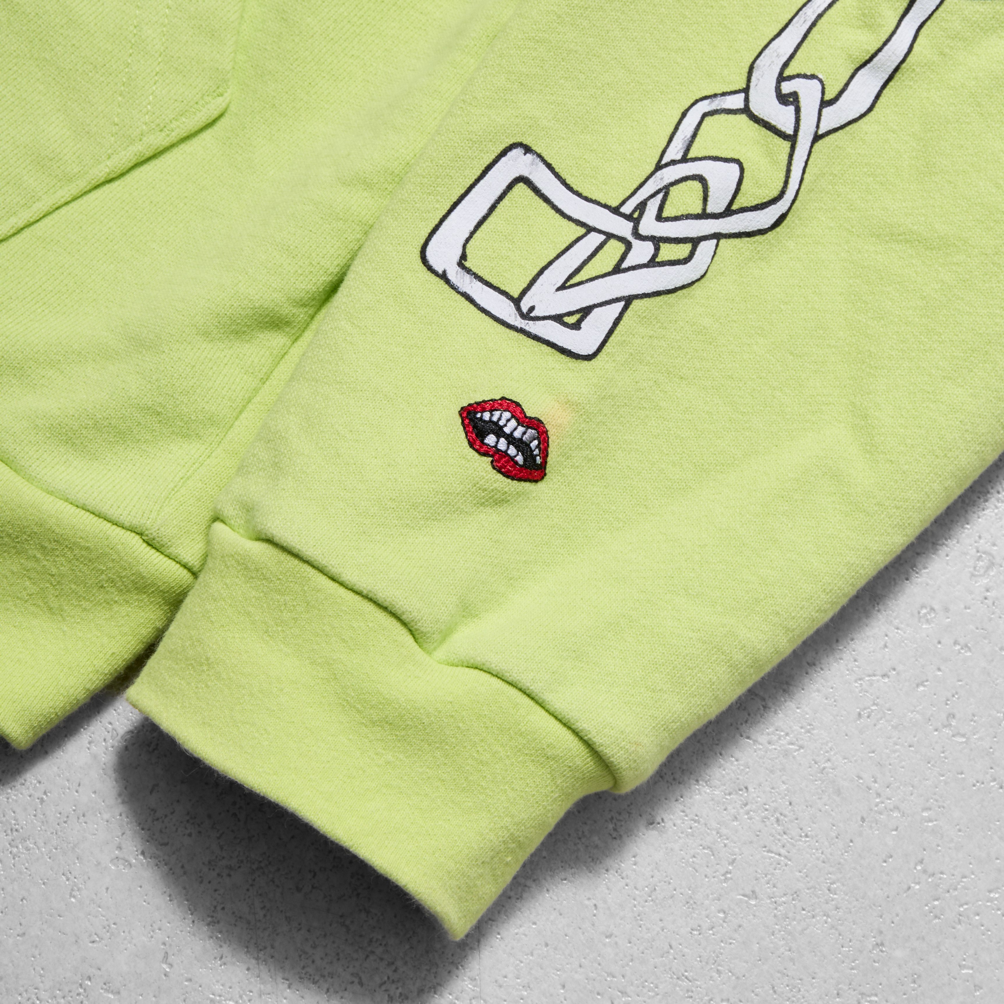 Chrome Hearts CHROME HEARTS Matty Boy Link Zip Hoodie Lime Size US S / EU 44-46 / 1 - 8 Thumbnail