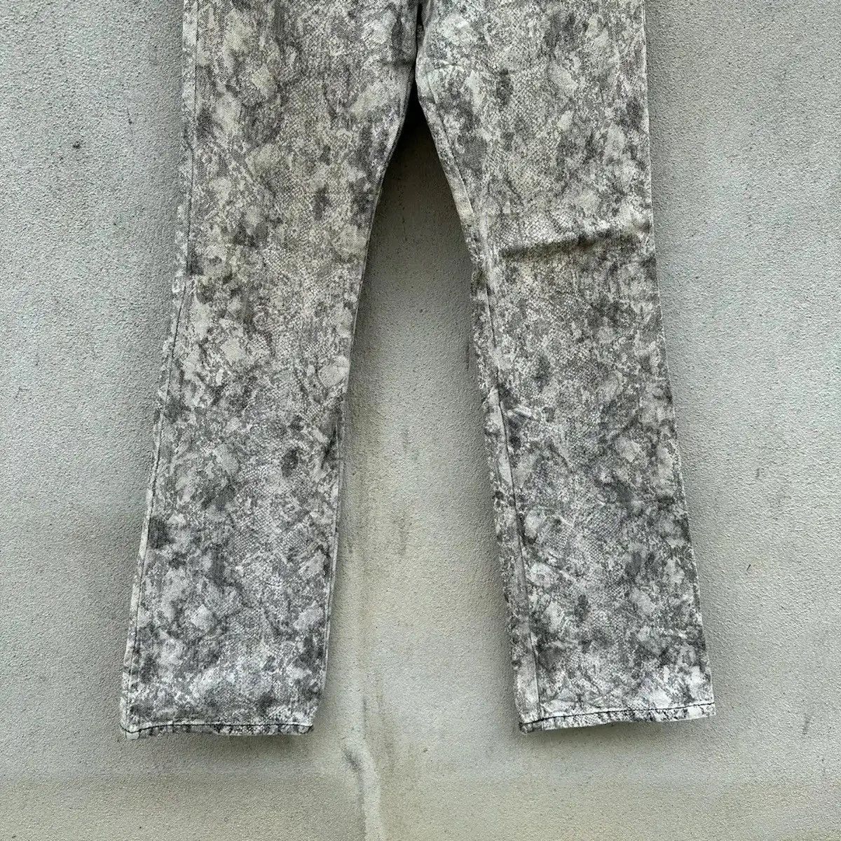 Seditionaries FLARES‼️SEMATIC DESIGN JEAN SNAKE SKIN TROUSERS BOOTCUT PANT Size US 30 / EU 46 - 7 Thumbnail