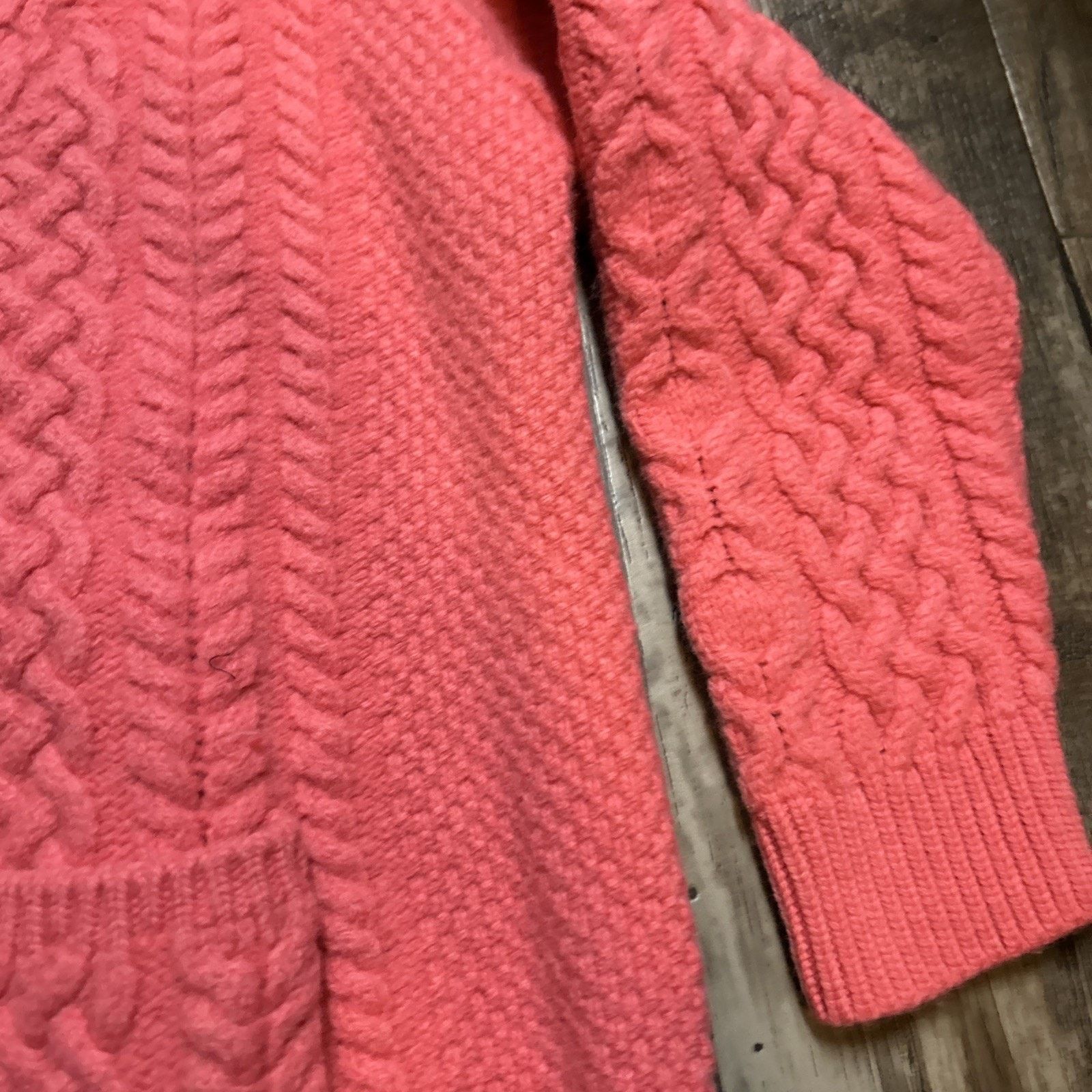 Aran Crafts Aran Crafts Merino Wool Cable Knit Cardigan Sweater Womens Size S / US 4 / IT 40 - 5 Thumbnail