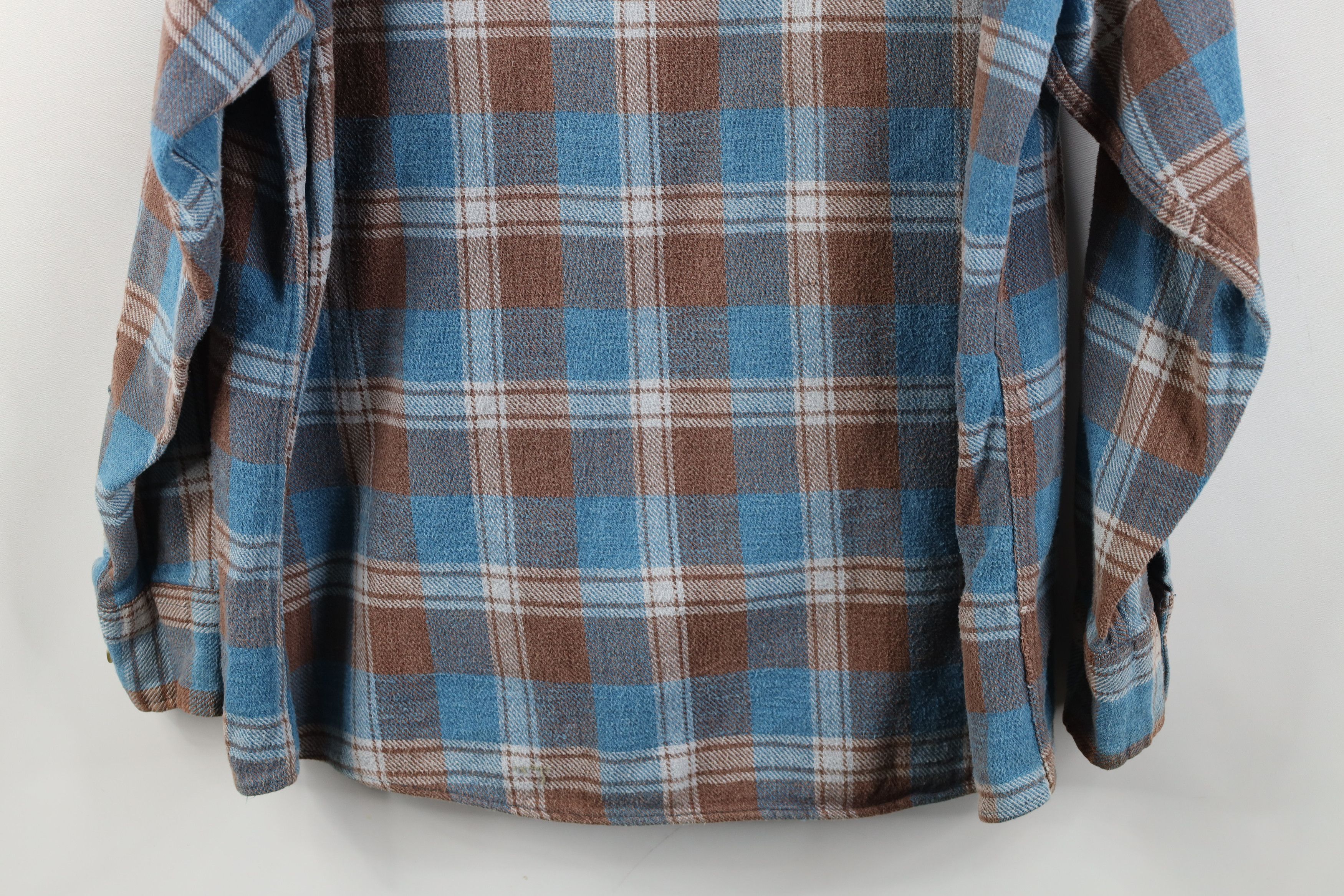 Vintage Vintage 90s Streetwear Single Needle Heavy Button Shirt Size US L / EU 52-54 / 3 - 11 Thumbnail