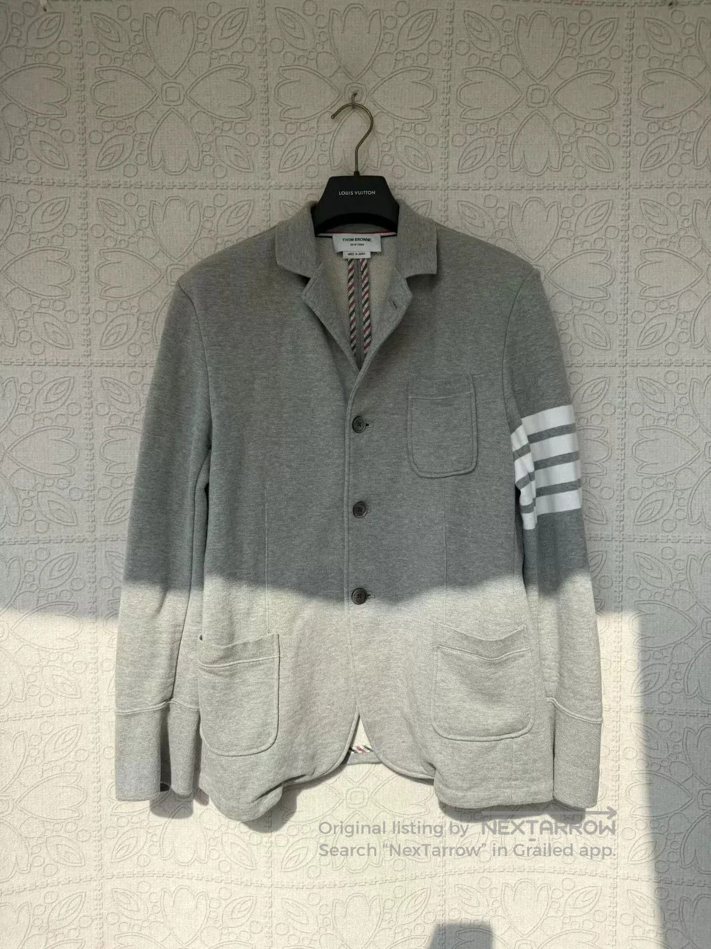 Thom Browne thom browne gray striped sleeve jacket. Size US M / EU 48-50 / 2 - 1 Thumbnail