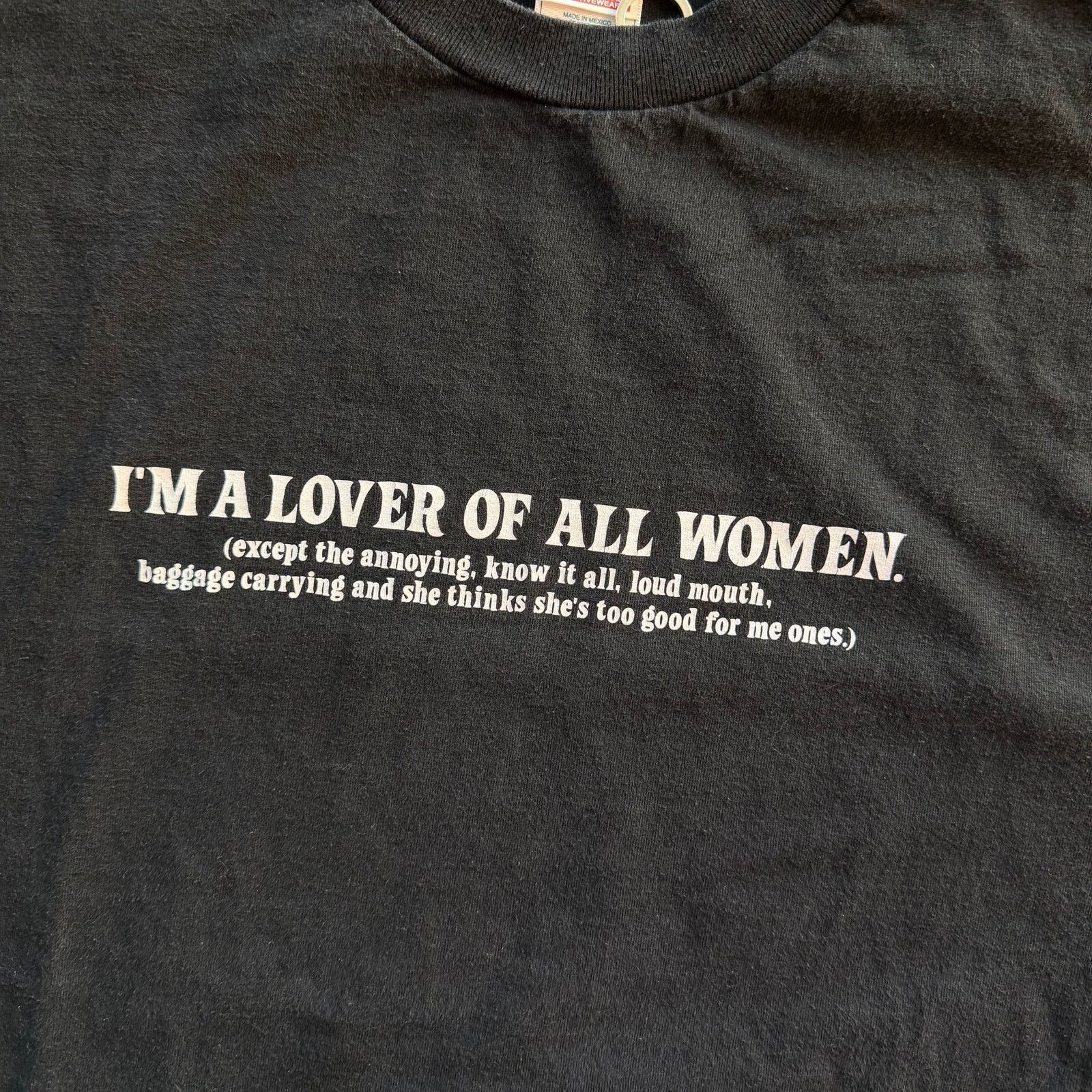 AAA Vintage Lover Of All Women Tee Size US XL / EU 56 / 4 - 4 Thumbnail