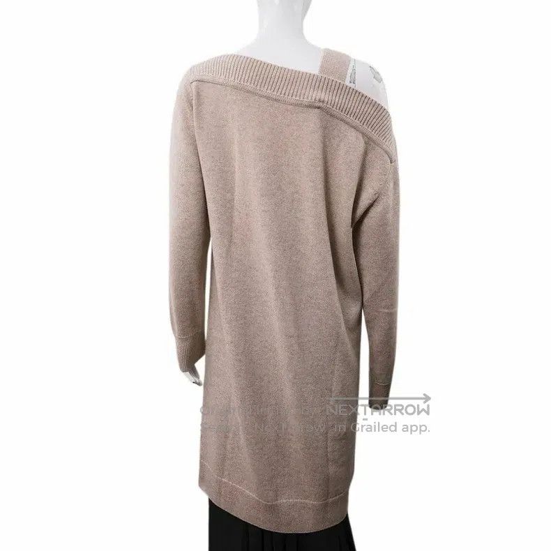 Hermes Hermes Asymmetric Cashmere Dress Size XS / US 0-2 / IT 36-38 - 3 Thumbnail