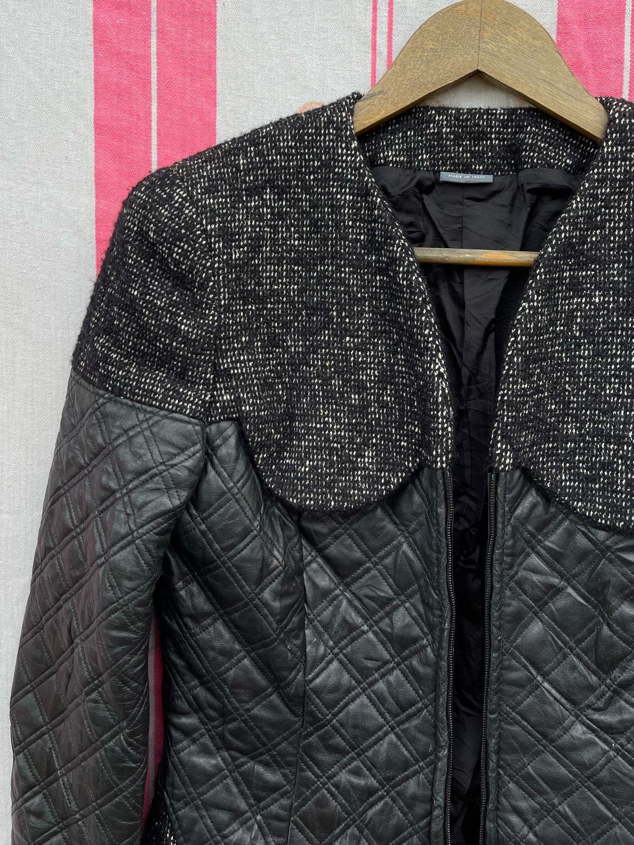 Alexander McQueen 🔥A/W 2007 ALEXANDER MCQUEEN LEATHER RAIDER JACKET Size S / US 4 / IT 40 - 6 Thumbnail