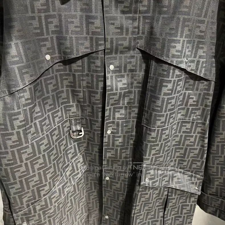 Fendi Fendi Full Print FF Logo Jacket Size US M / EU 48-50 / 2 - 4 Thumbnail