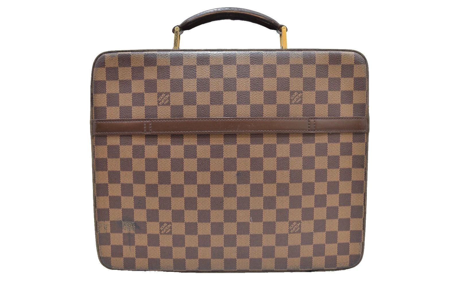 Louis Vuitton Auth Louis Vuitton Ordinatur Savana Hand Bag Damier N53355 Size ONE SIZE - 2 Thumbnail