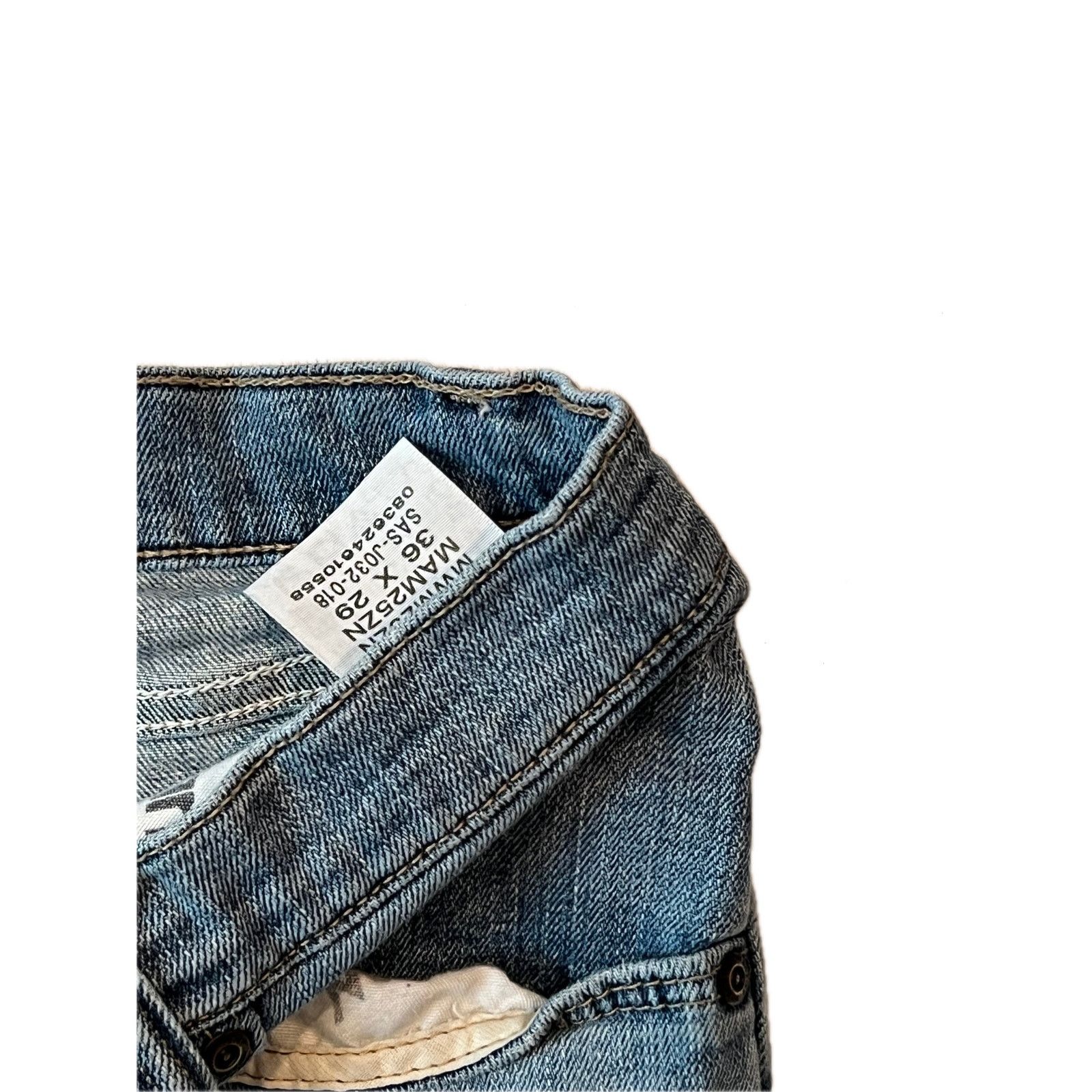 Wrangler Wrangler Straight Fit Jeans Mens 36x29 Size US 36 / EU 52 - 4 Thumbnail