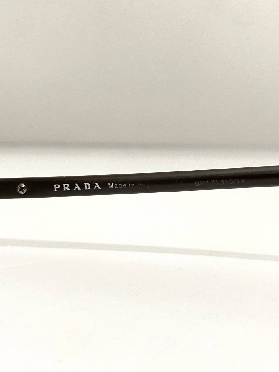 Prada Prada Red Tab Logo Retro Rimless Square Eyeglasses Y2K Size ONE SIZE - 9 Thumbnail