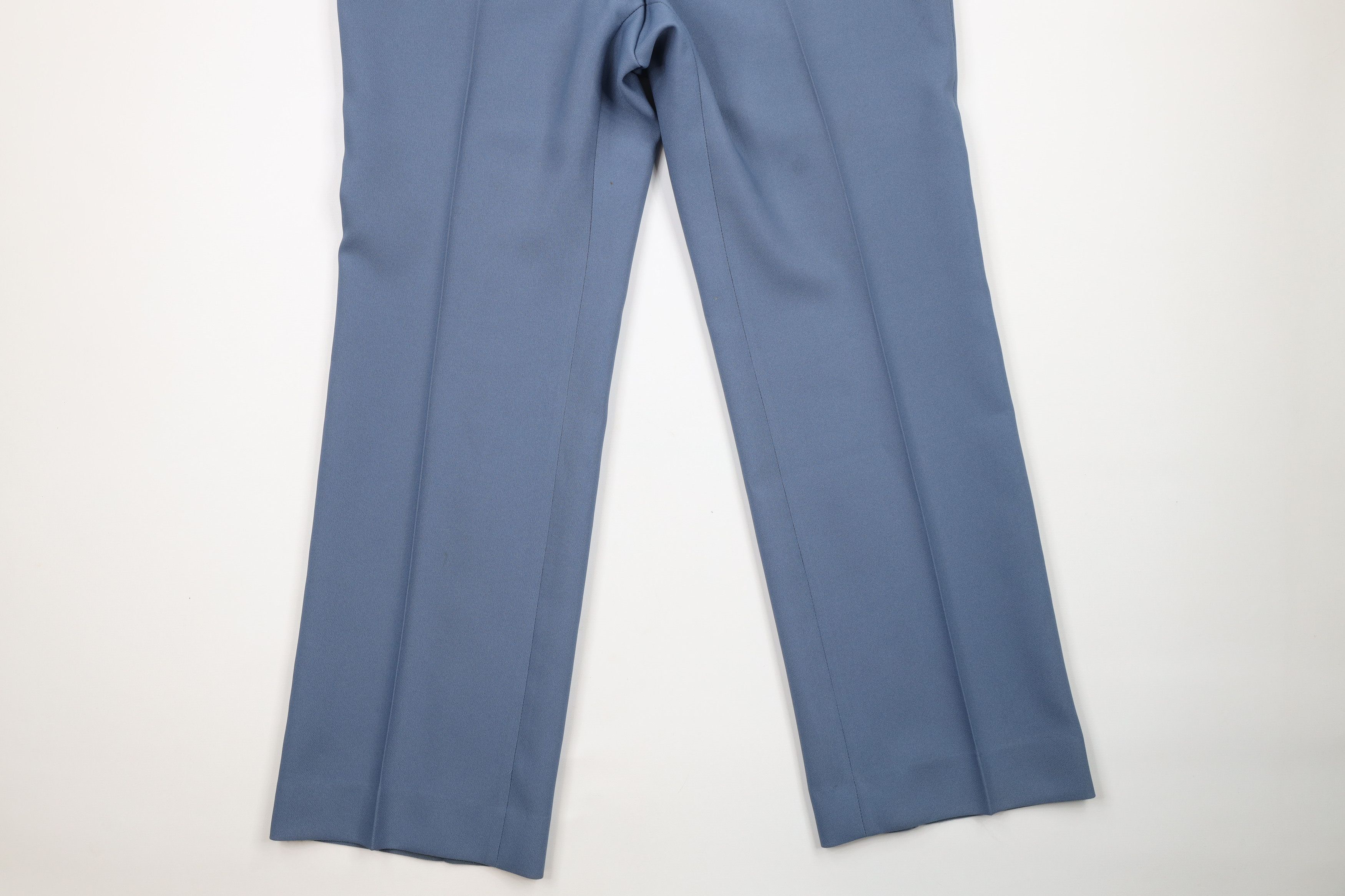 Vintage Vintage 70s Distressed 2 Piece Suit Jacket Bell Bottoms Size 40R - 14 Thumbnail