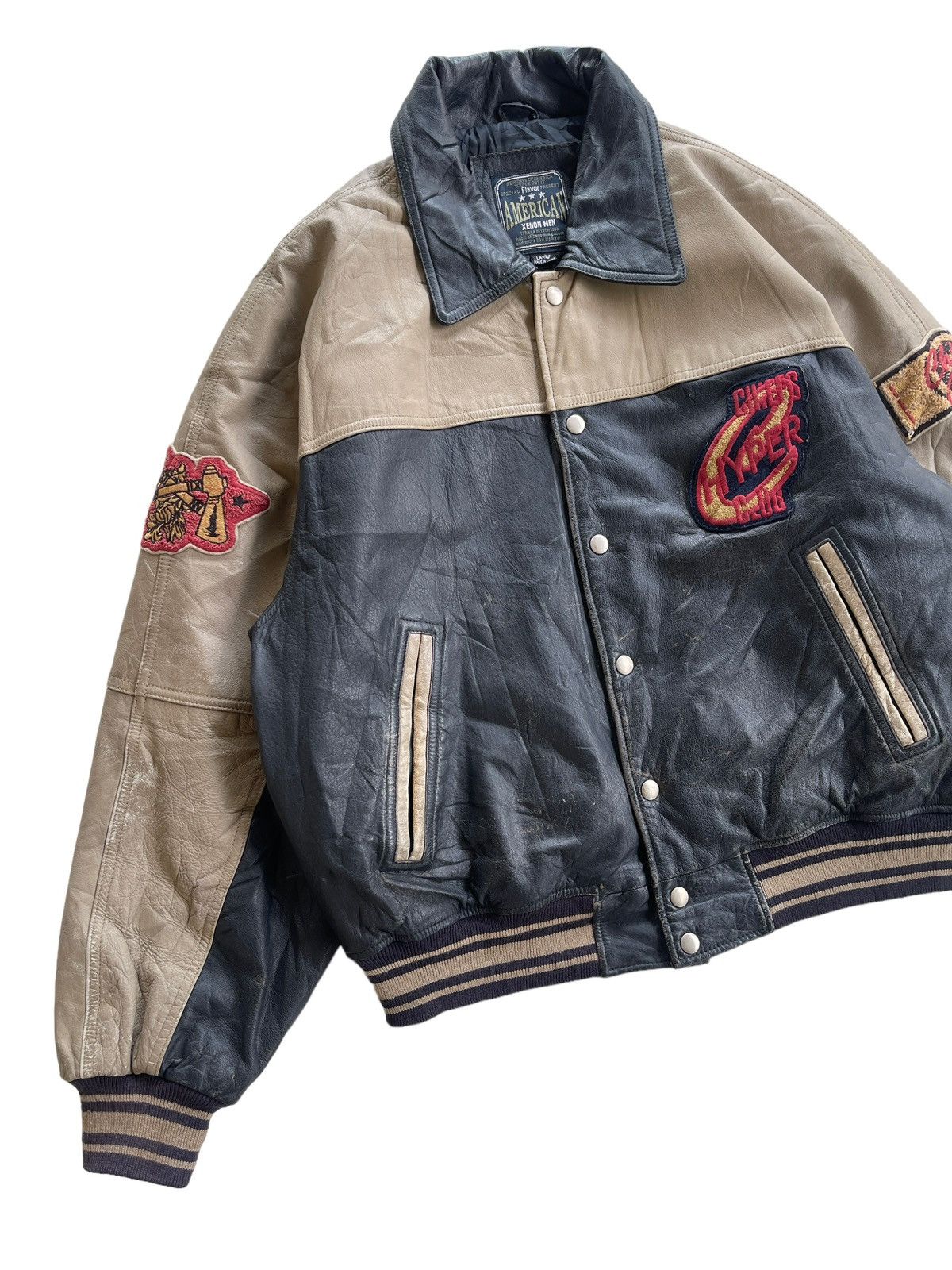 Vintage Apache Hyper version Varsity Jacket Size US L / EU 52-54 / 3 - 6 Thumbnail
