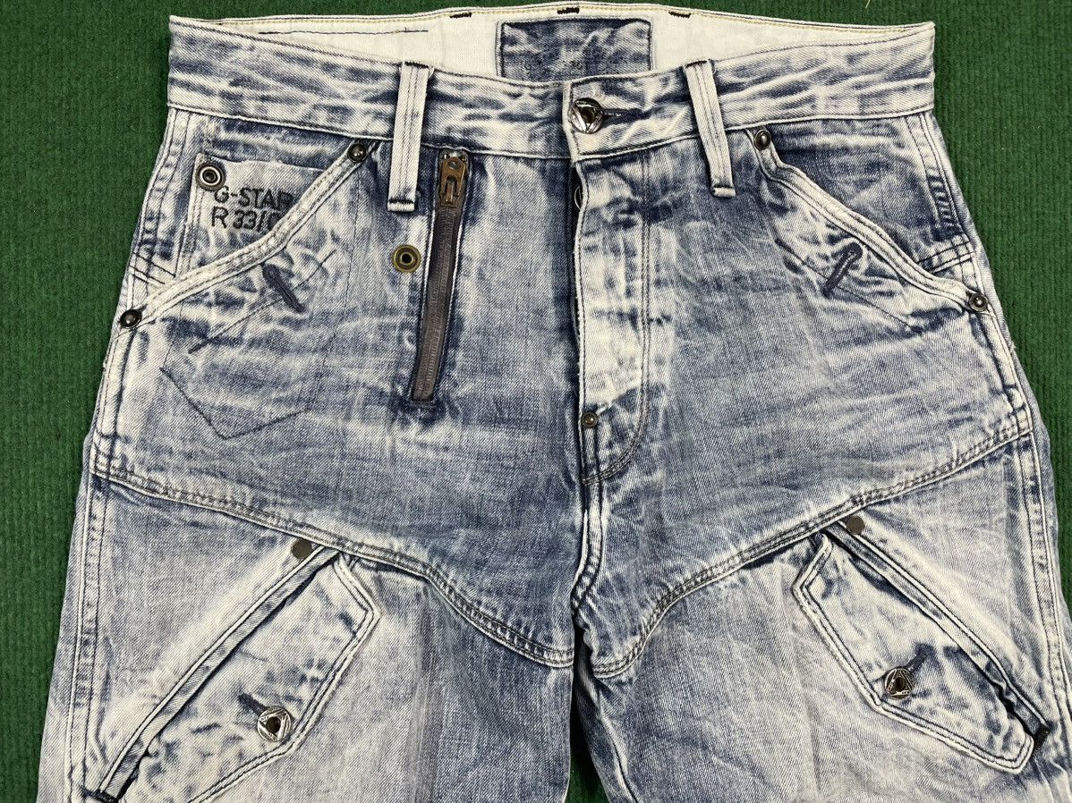 G-Star × If Six Was Nine × Japanese Brand G Star Raw Denim Distressed Look Jeans Size US 31 - 5 Thumbnail