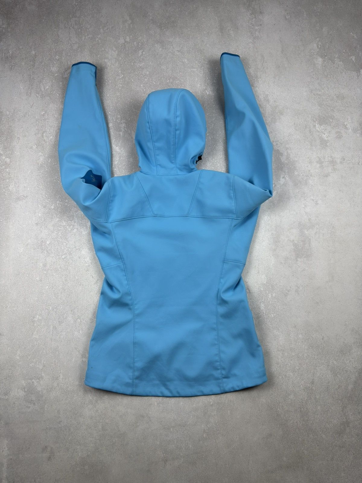 Arc'teryx Vintage Arcteryx Gamma MX Hooded Blue Shell Outdoor Jacket Size S / US 4 / IT 40 - 21 Thumbnail