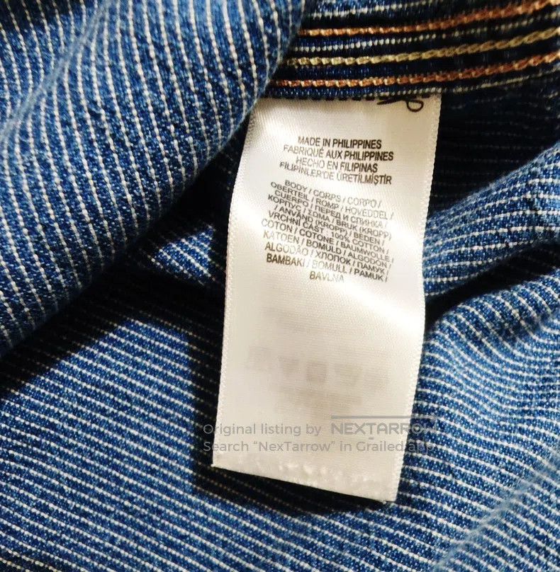 RRL Ralph Lauren RRL Ralph Lauren Striped Shirt Indigo Dye Size US M / EU 48-50 / 2 - 6 Thumbnail