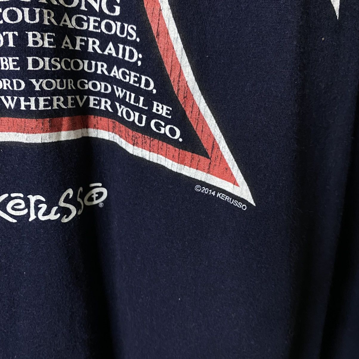 Vintage Y2K Kerusso Courage In The Fire Bible Religion Travis Style Size US XXL / EU 58 / 5 - 3 Thumbnail