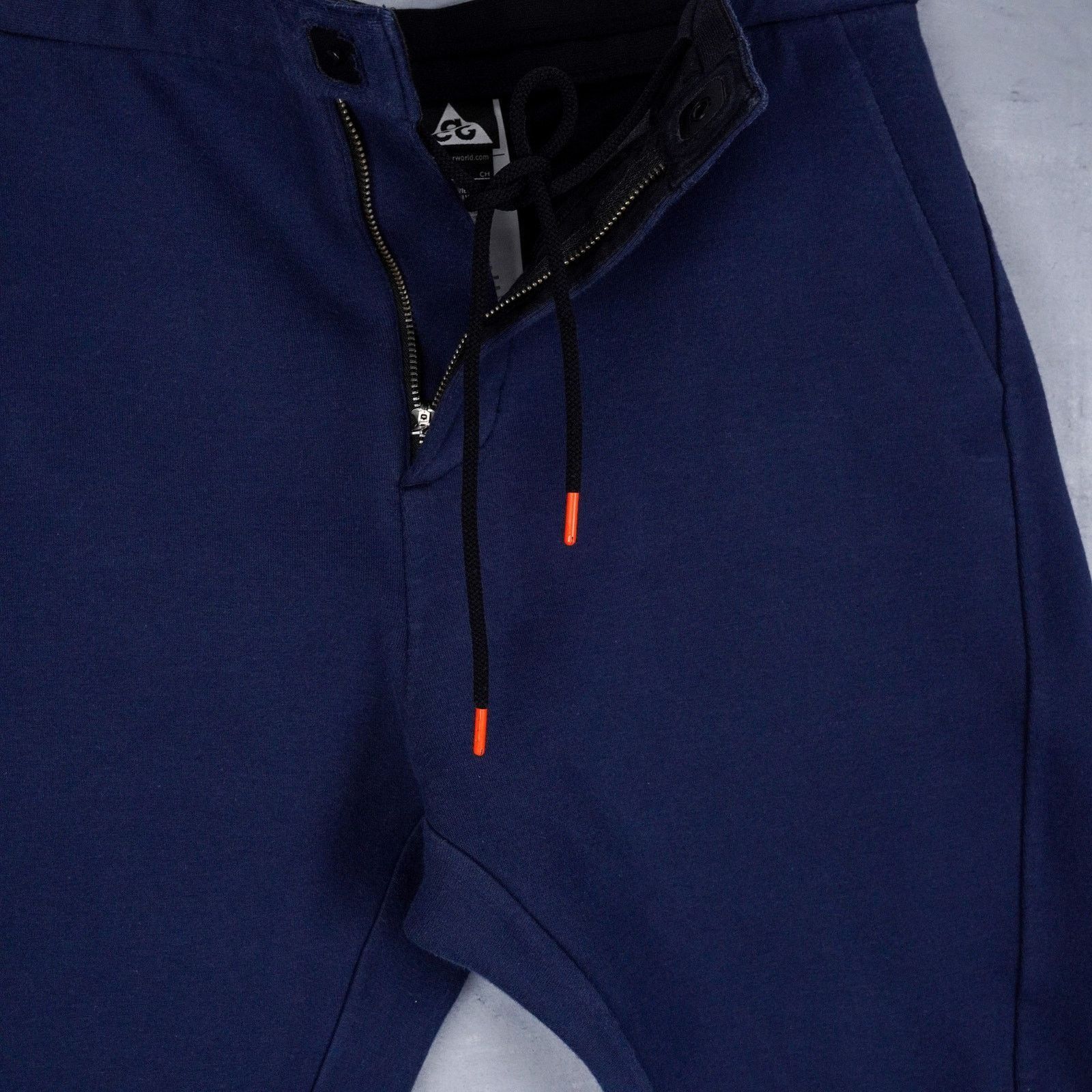 Nike ACG Nike lab acg tech fleece navy blue zip pocket track pants Size US 30 / EU 46 - 6 Thumbnail