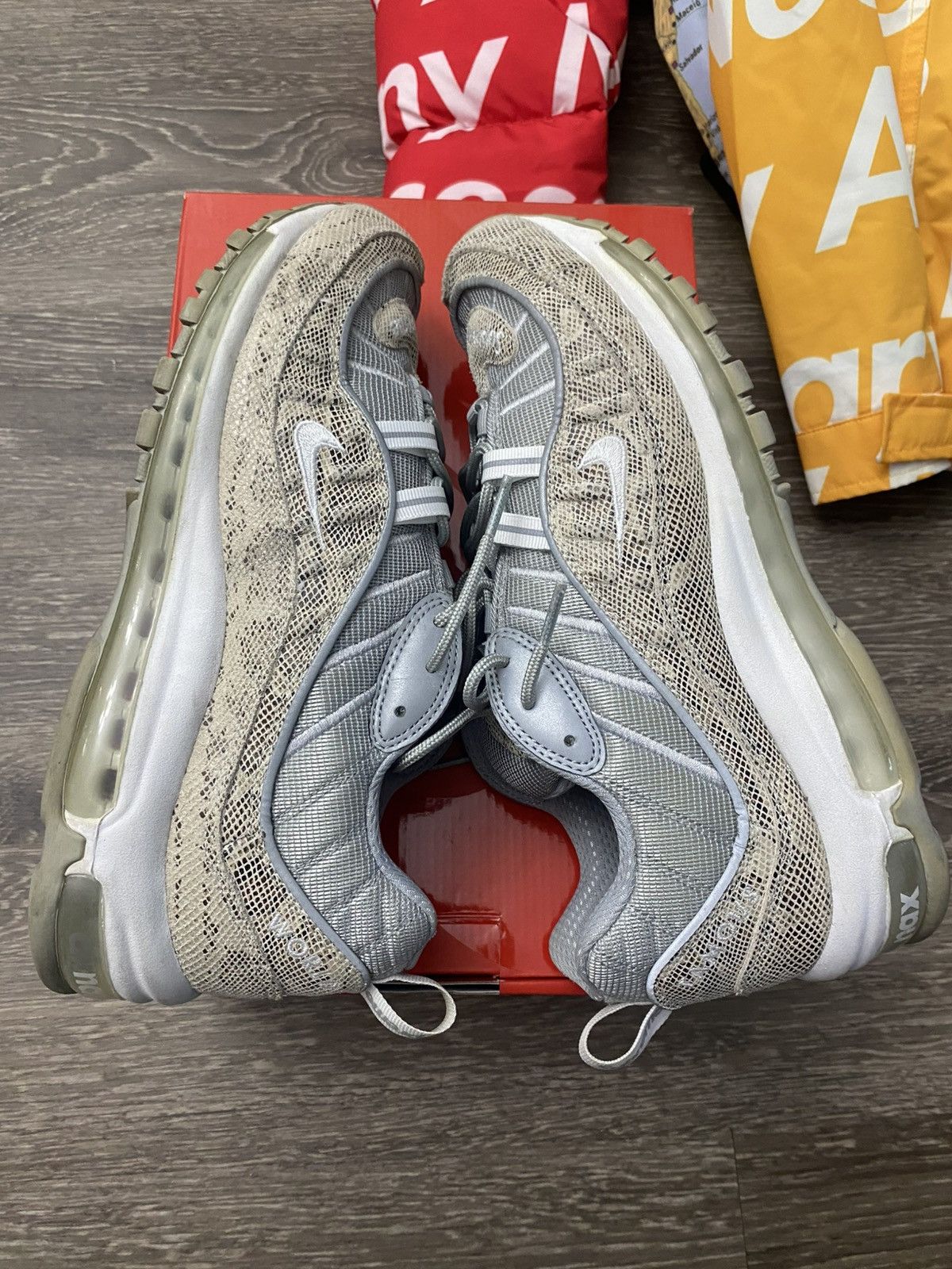 Nike × Supreme Nike air supreme 98 Airmax snakeskin Size US 10.5 / EU 43-44 - 4 Thumbnail