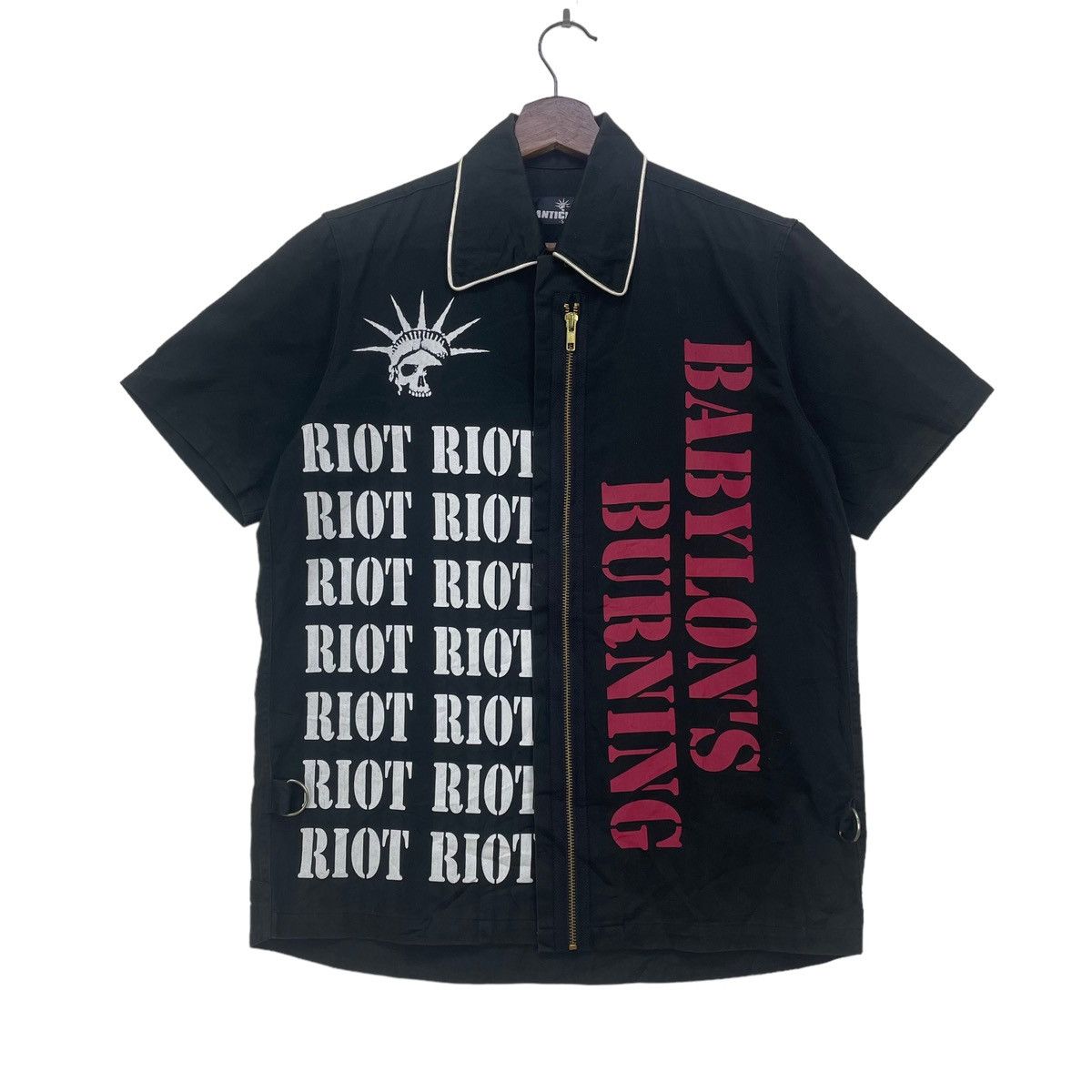 14th Addiction Japanese Brand Anticlass FullPrint Riot Babylons Burning Size US S / EU 44-46 / 1 - 4 Thumbnail