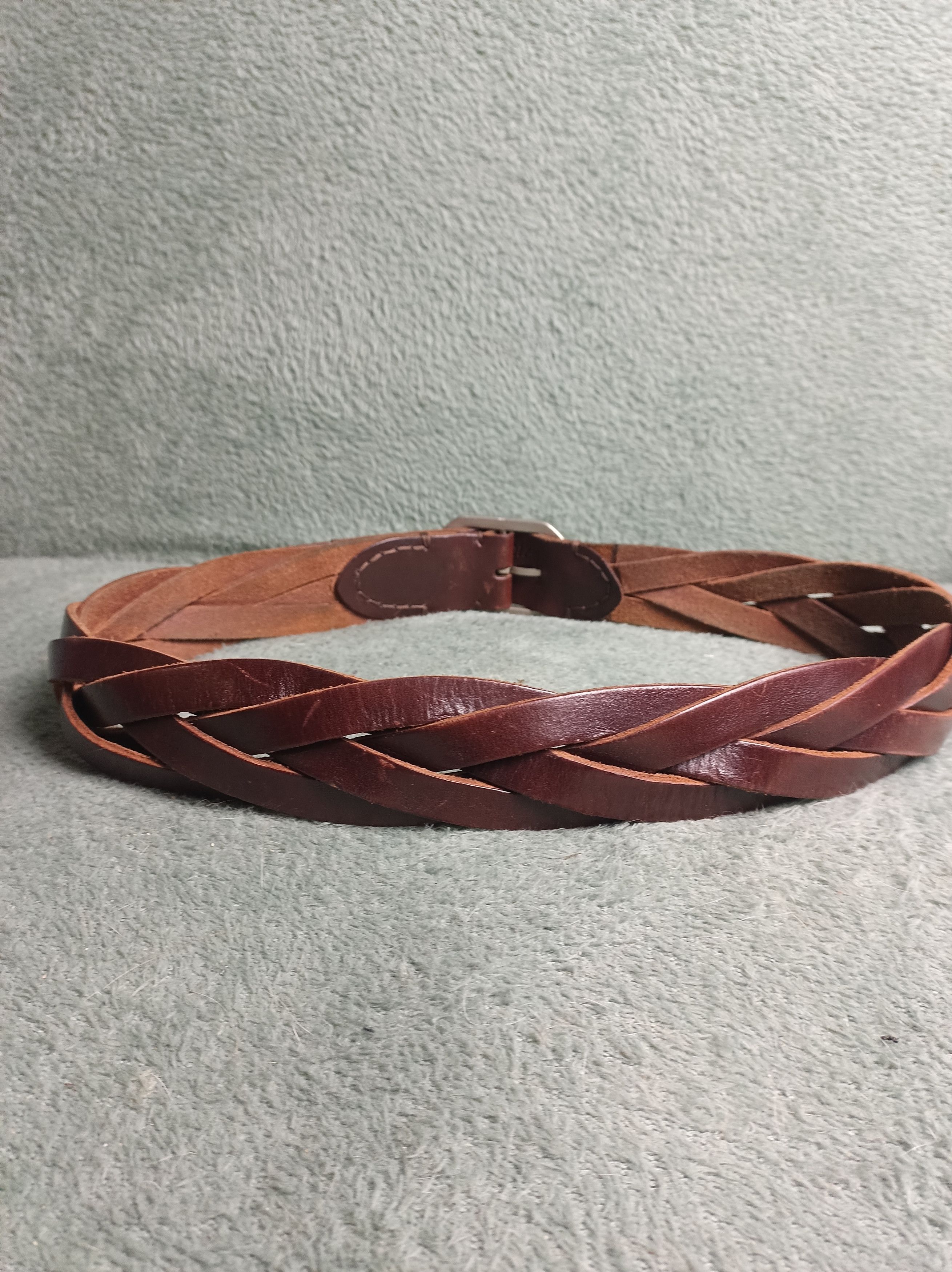 Dolce & Gabbana Dolce & Gabbana Leather Woven Wide Belt Size 90/46 Size ONE SIZE - 4 Thumbnail