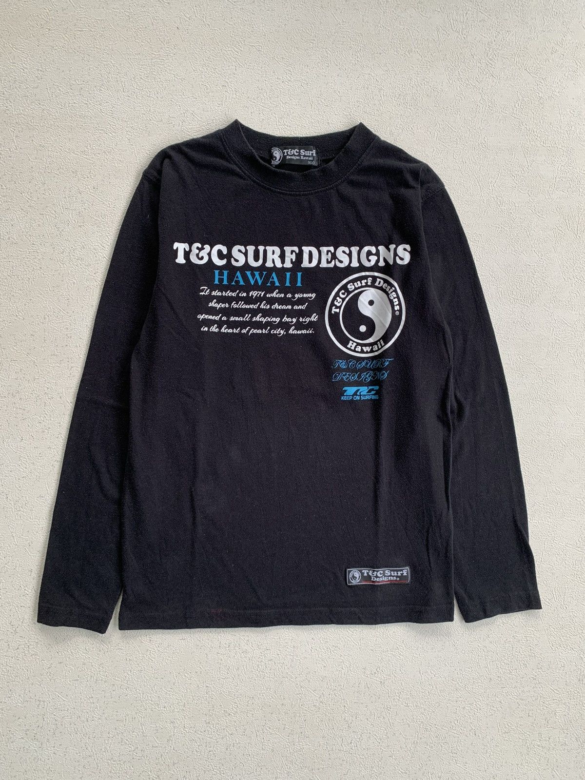 Japanese Brand T&C Surf Designs Hawaii Long Sleeve Tee Y2K Graphic Size US S / EU 44-46 / 1 - 1 Thumbnail