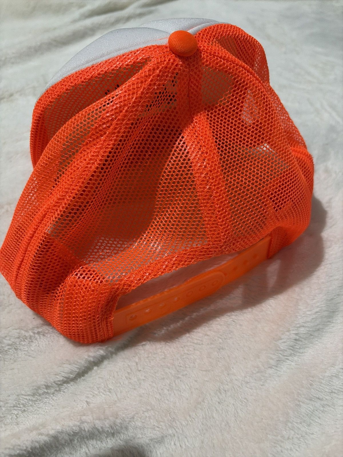 Gnarcotic Gnarcotic neon orange baseball hat Size ONE SIZE - 3 Thumbnail