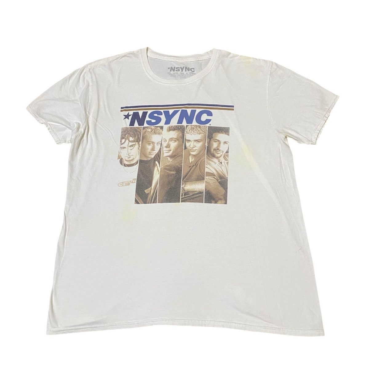 Band Tees × Vintage Vintage Y2k NSYNC Graphic Tee Size US XL / EU 56 / 4 - 1 Thumbnail