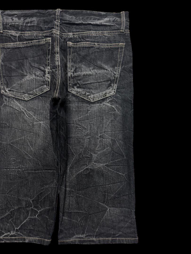 Designer Vintage Japanese Short Jeans Mudwash Streetwear Style Rare Size US 30 / EU 46 - 11 Thumbnail