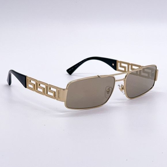 Versace NEW VERSACE VE2257 1002/5A SUNGLASSES VERSACE MOD 2257 GOLD Size ONE SIZE - 7 Thumbnail