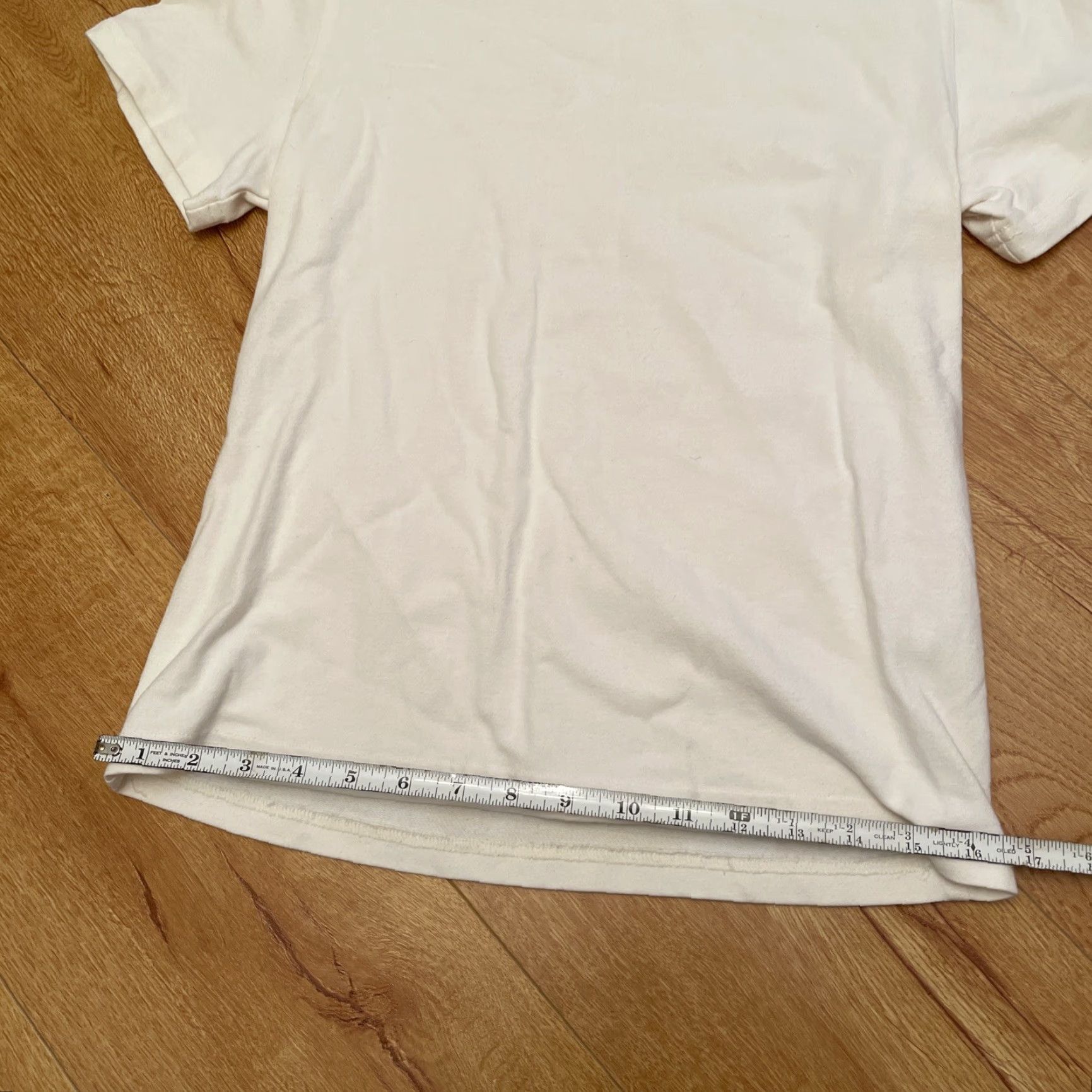 Vintage VINTAGE Authentic AKA Womens Top L Cotton Knit Short Sleeve Cream Boho T-Shirt Size L / US 10 / IT 46 - 5 Thumbnail