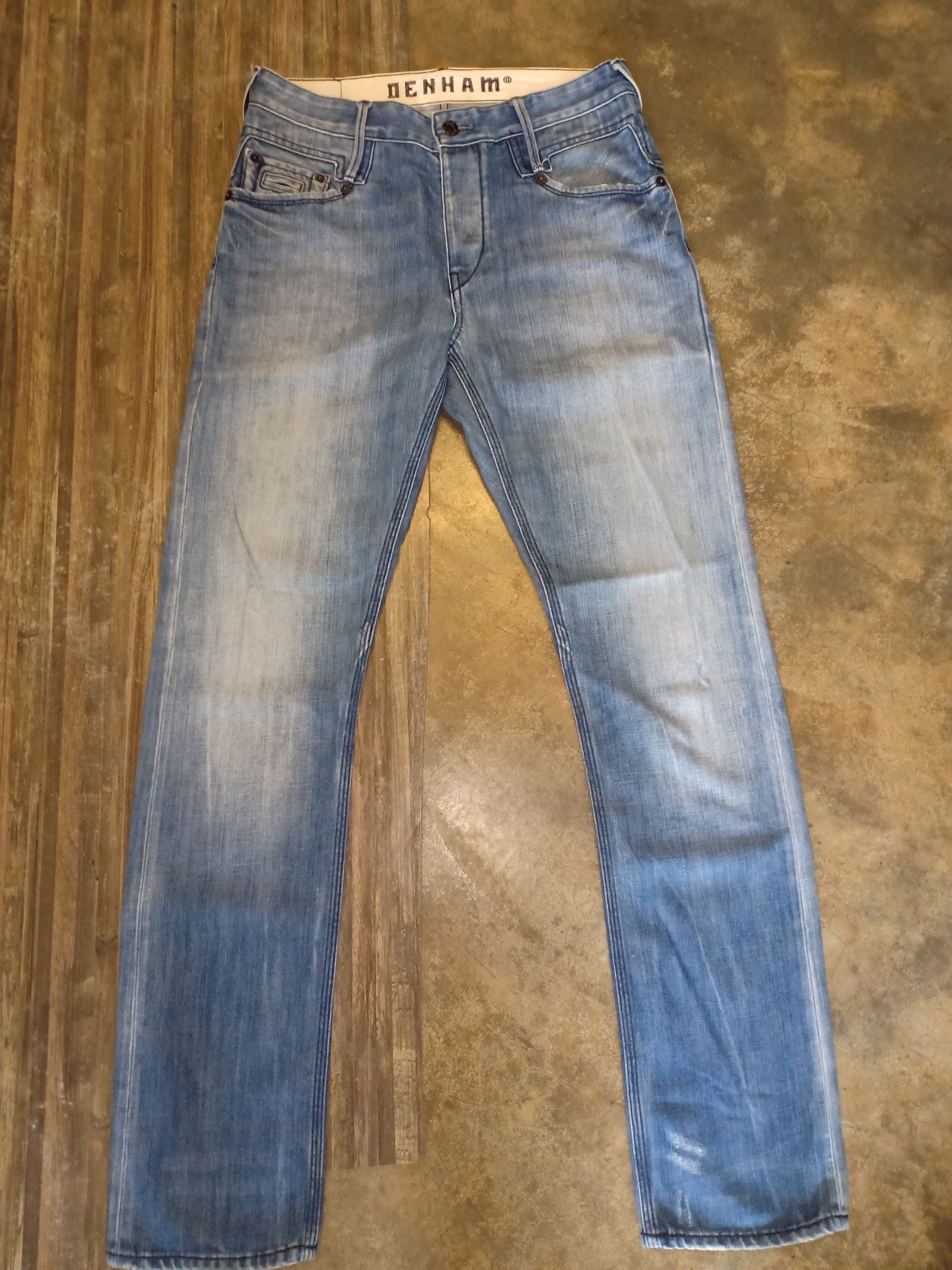DENHAM Highly Hand Crafted Japanese Denim Very High Class Quality Size US 32 / EU 48 - 2 Thumbnail