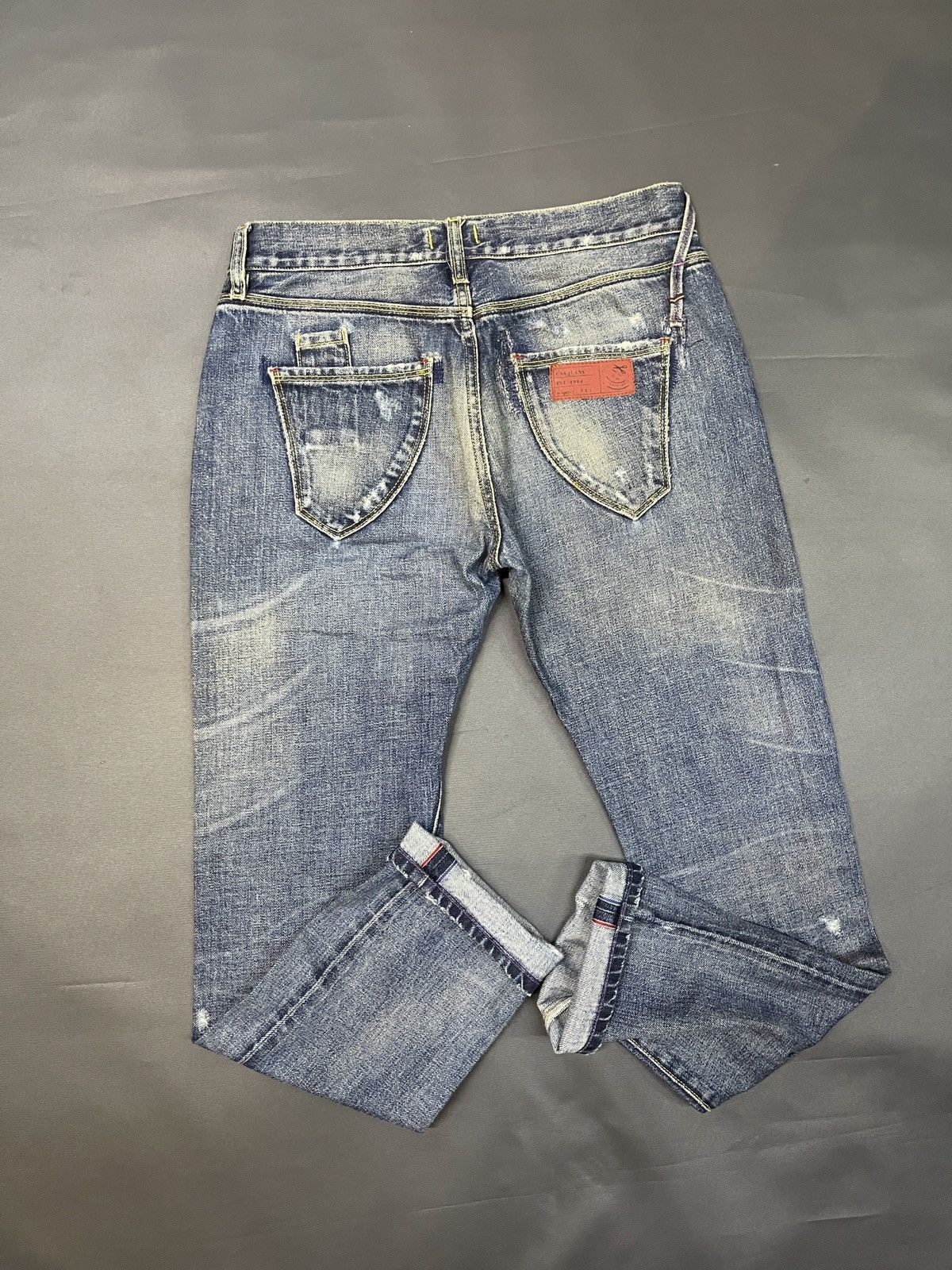 GAS GAS ITALY SPECIAL MODEL DESIGNER JEANS Size US 29 - 2 Thumbnail