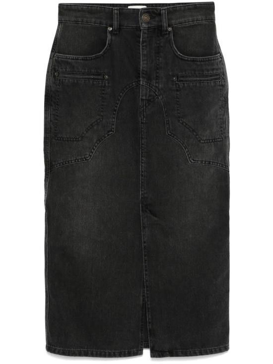 Isabel Marant ISABEL MARANT Women Mid Skirts JU0329FA C1H01I 02FK Black Size 25" / US 0 / IT 36 - 1 Thumbnail