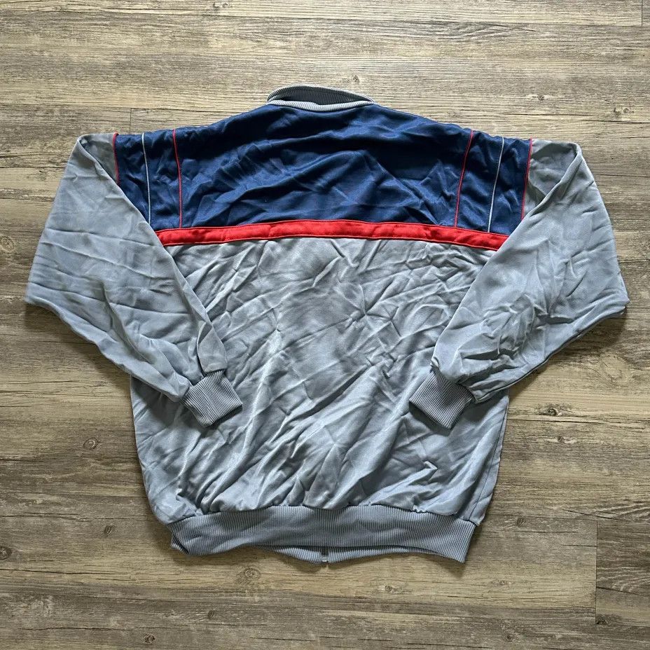 Adidas Vintage 80s Adidas Retro Track Jacket Size XL Size US XL / EU 56 / 4 - 5 Thumbnail