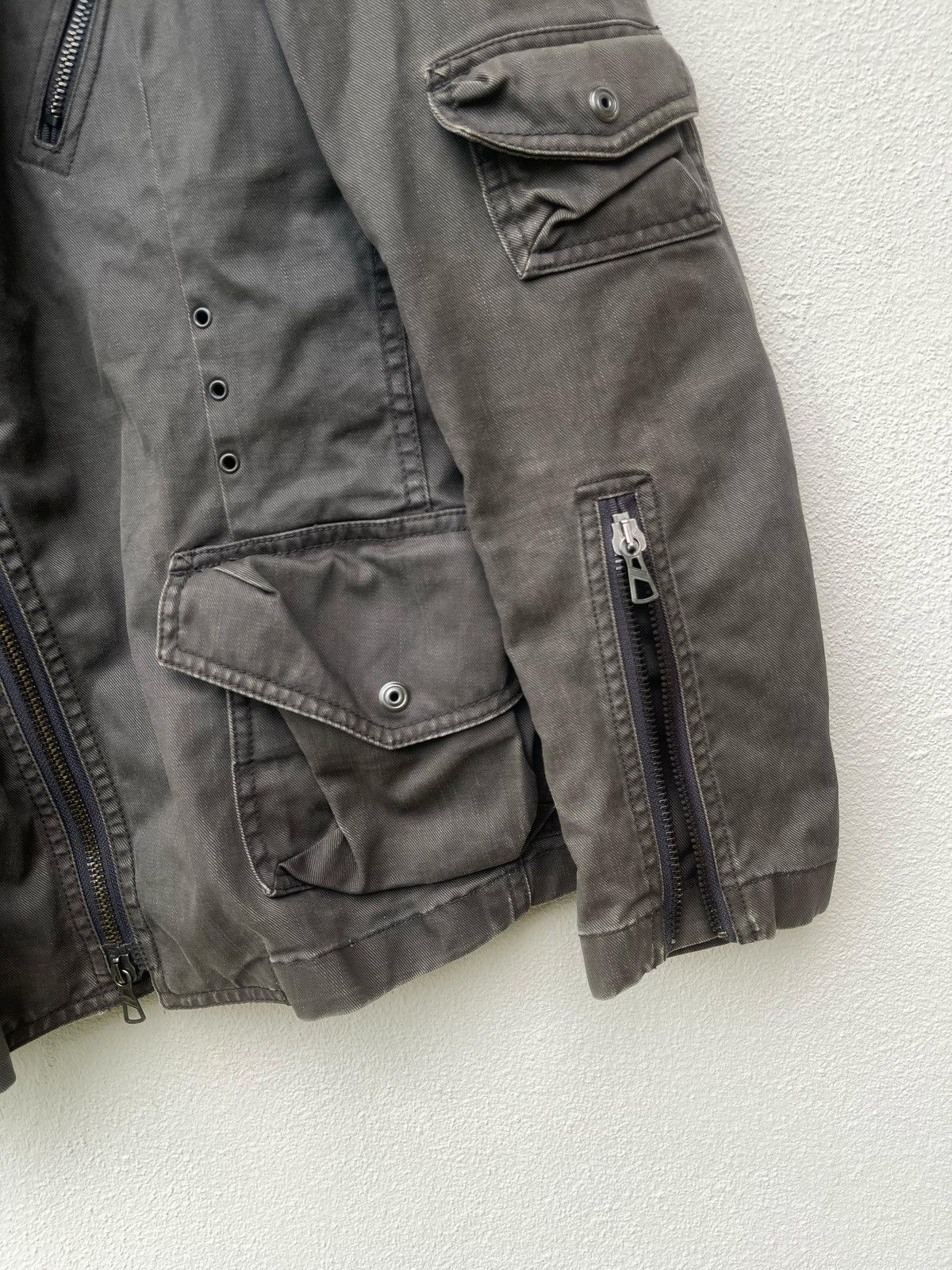 Designer × J.Lindeberg J.Lindeberg Stockholm Military Waxed Jacket Size US S / EU 44-46 / 1 - 7 Thumbnail