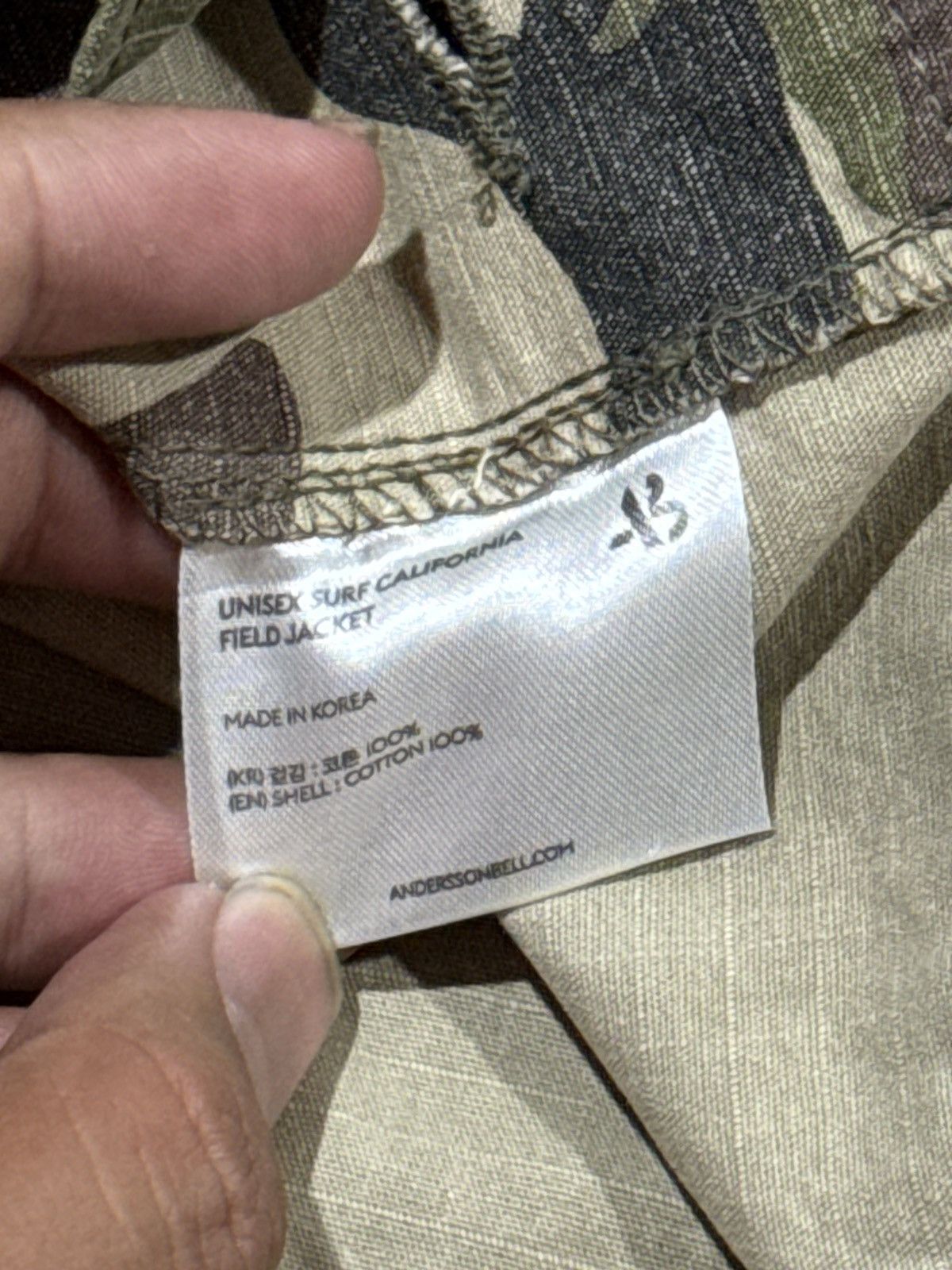 Andersson Bell Andersson Bell SS17 Field Jacket Camouflage Jw Andersson Size US M / EU 48-50 / 2 - 9 Thumbnail