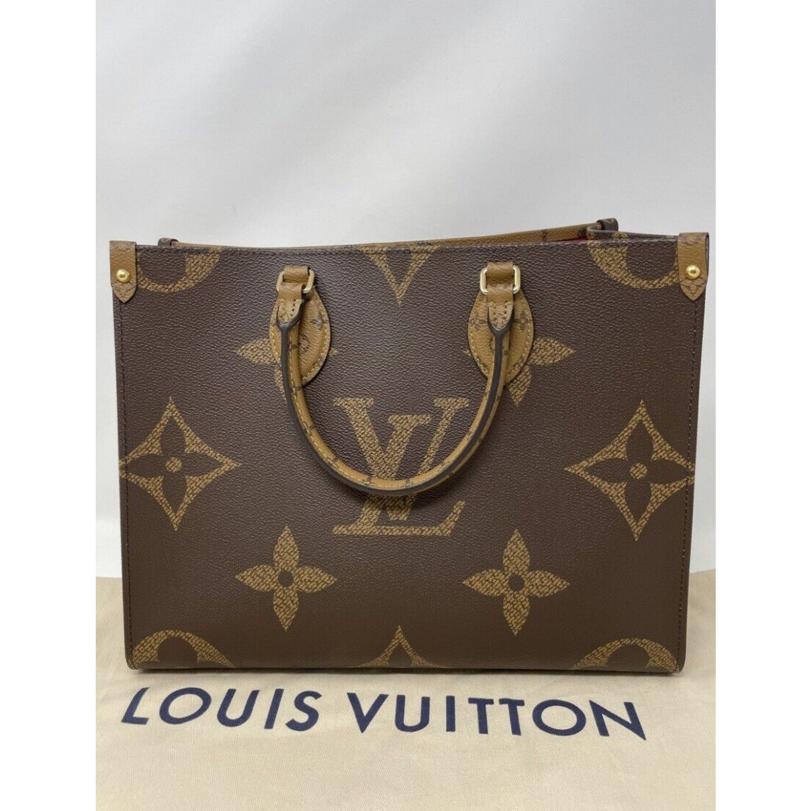 Louis Vuitton Louis Vuitton ONTHEGO MM Monogram Reverse Bag Size ONE SIZE - 5 Thumbnail