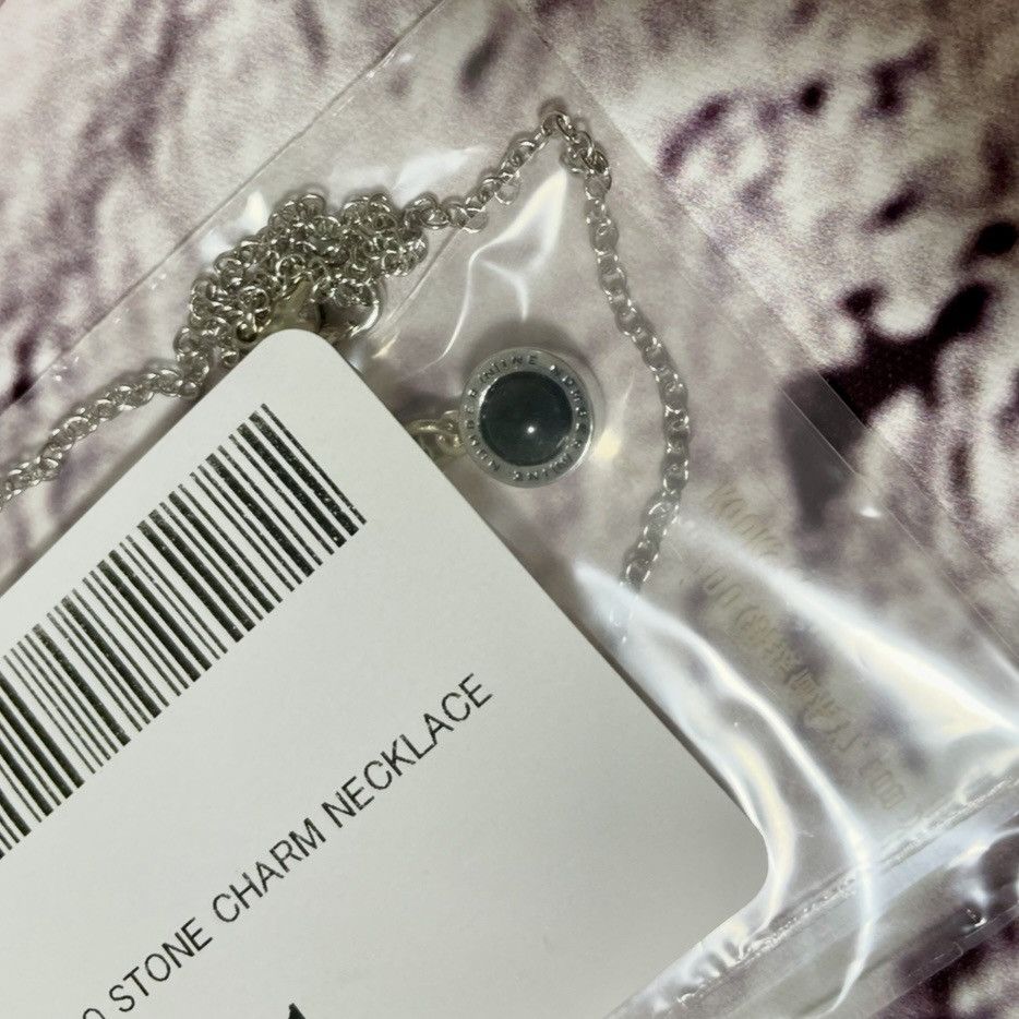 Number (N)ine Number nine ROUND LOGO STONE CHARM NECKLACE Size ONE SIZE - 1 Thumbnail