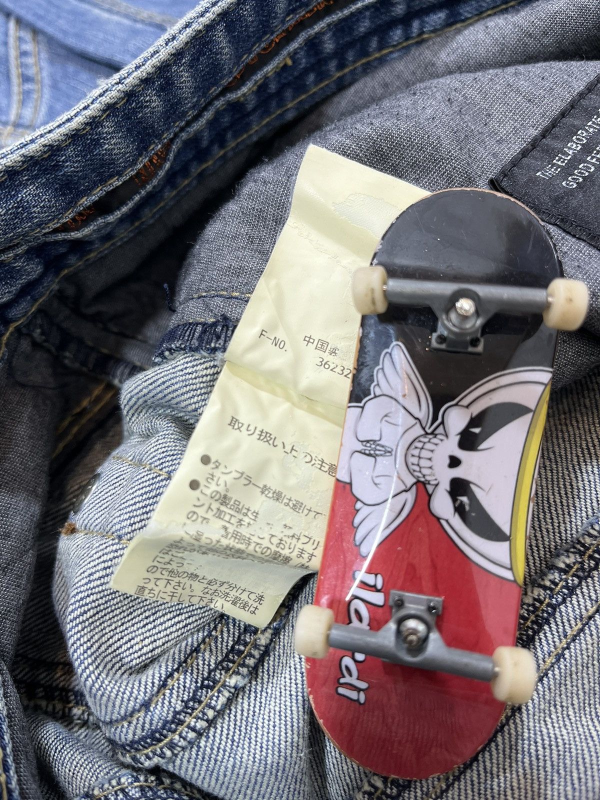 Japanese Brand × Nicole Club Nicole Club For Men Patchwork Jeans Size US 33 - 13 Thumbnail