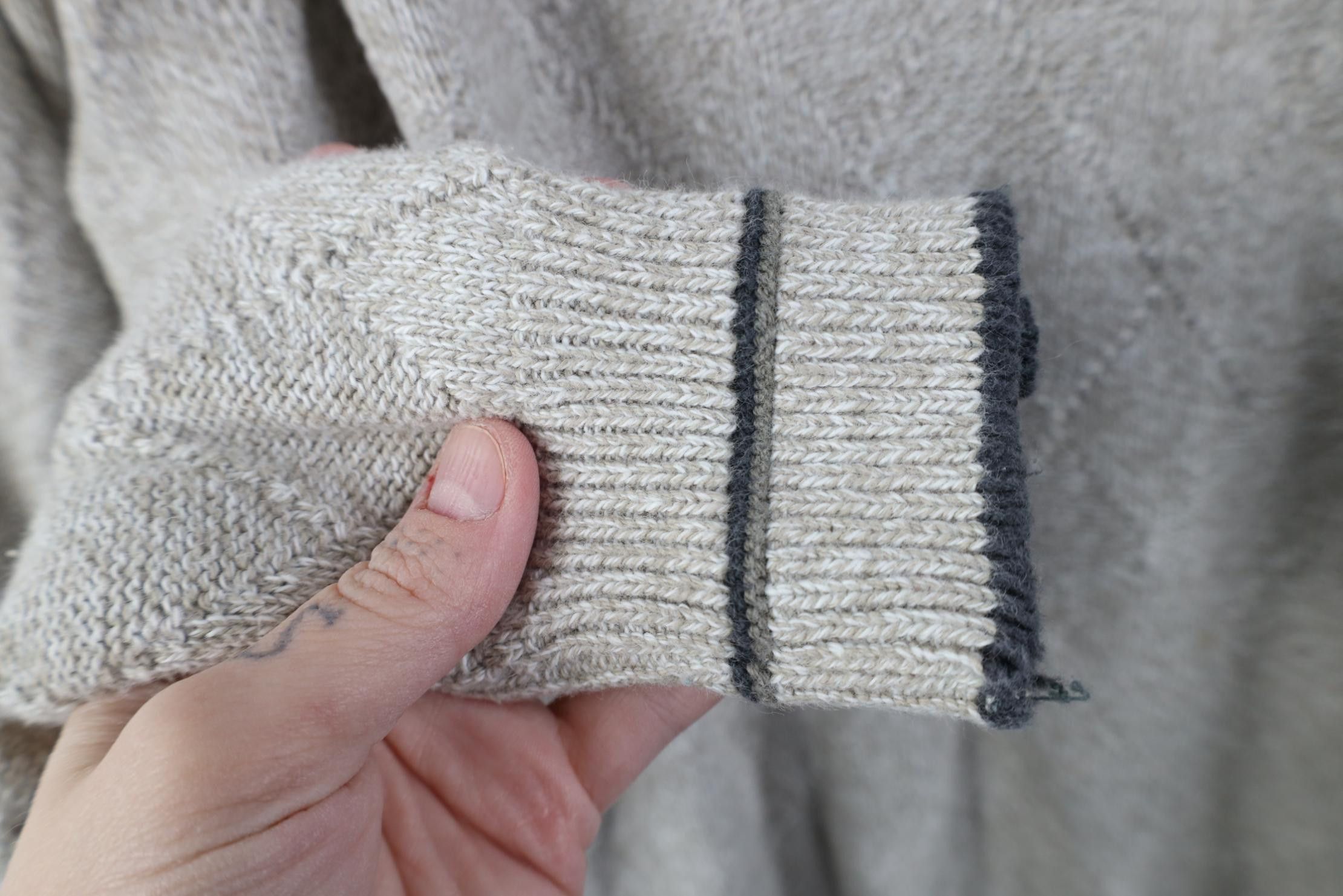 Vintage Vintage 90s Streetwear Diamond Knit Crewneck Sweater USA Size US XL / EU 56 / 4 - 8 Thumbnail