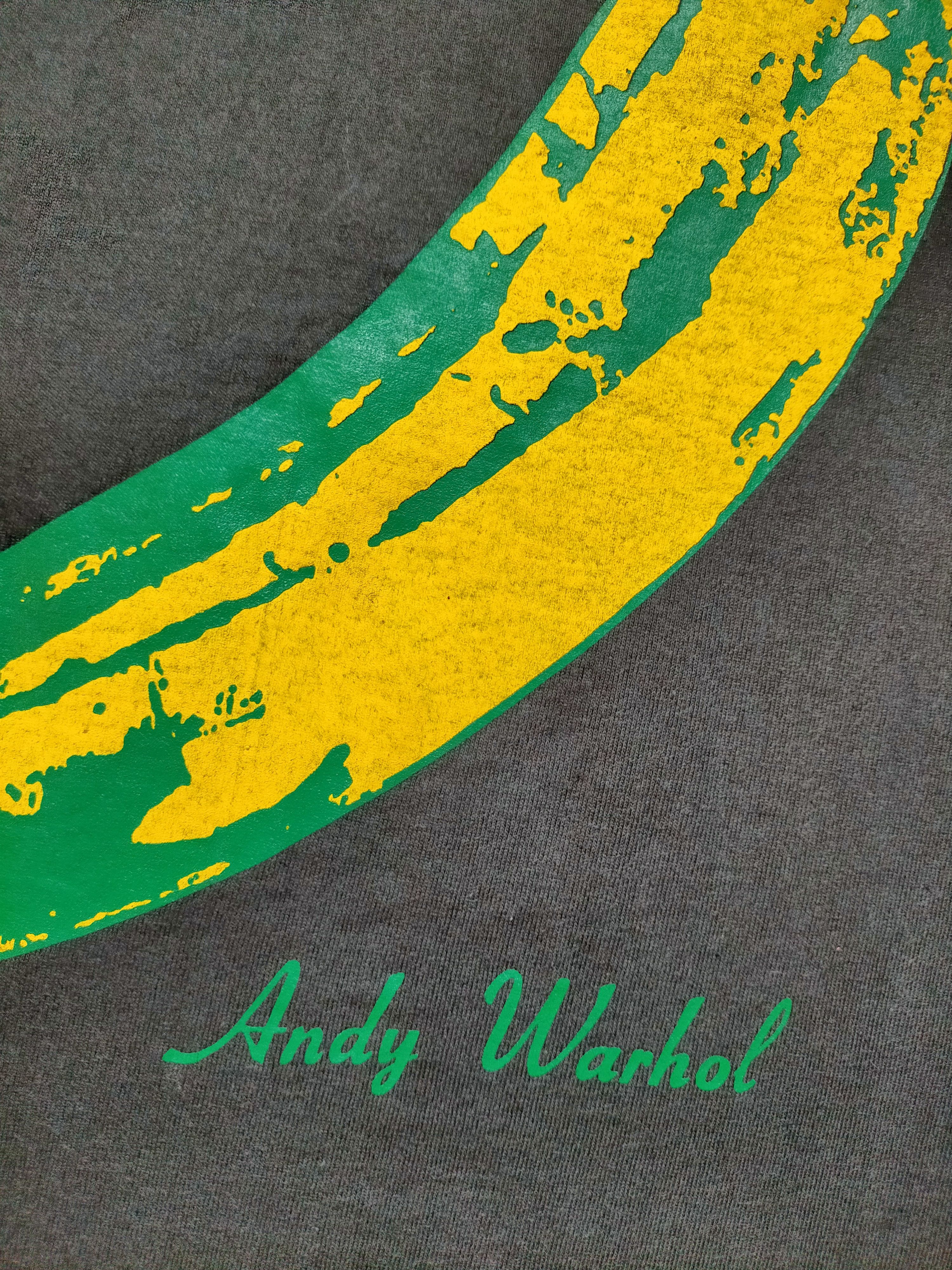 Band Tees × Vintage Vintage 90s The velvet underground & nico Andy warhol Tee Size US M / EU 48-50 / 2 - 15 Thumbnail