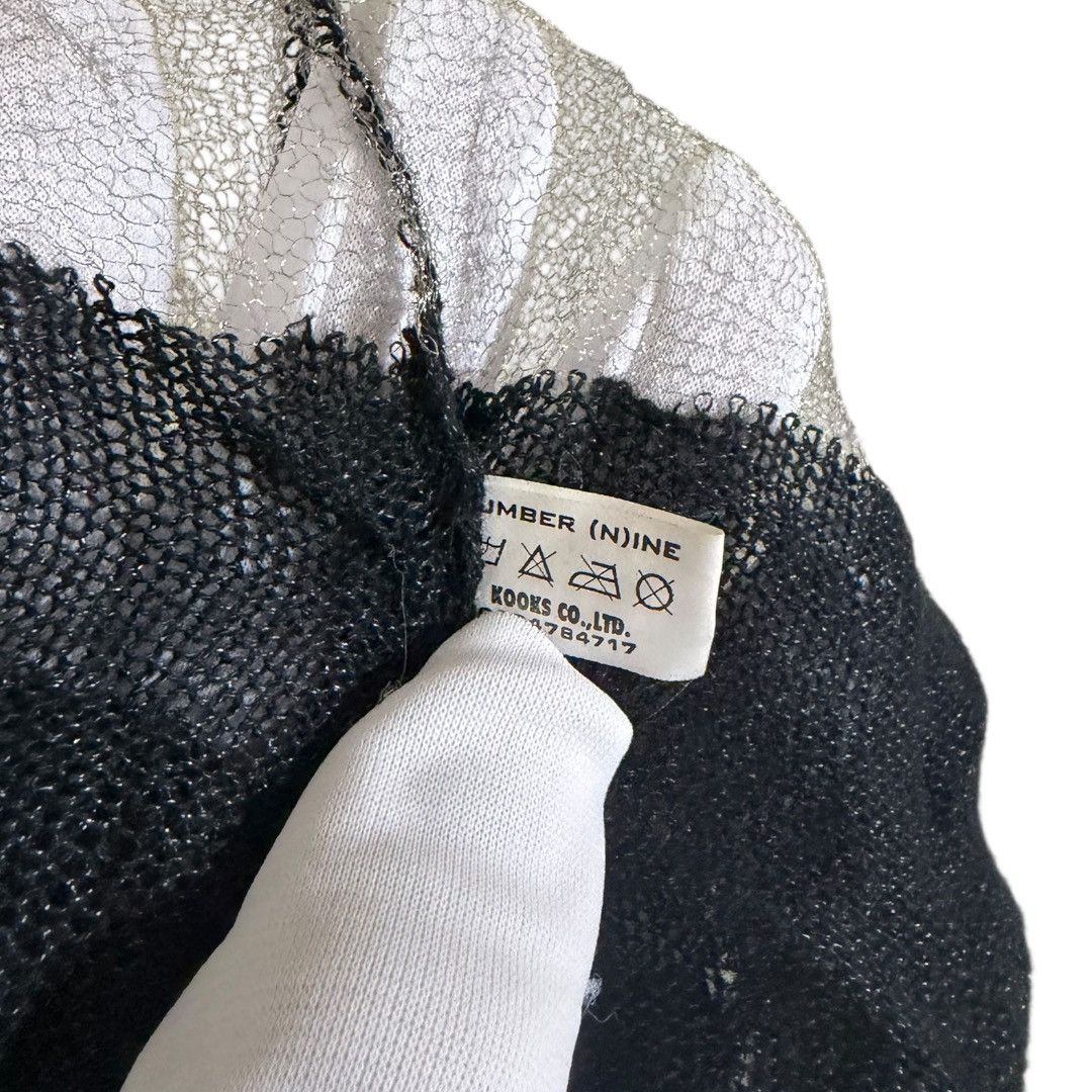 Number (N)ine 90s NUMBER (N)INE Archive Blue Tag Stainless Mesh Knit 4 Size US M / EU 48-50 / 2 - 4 Thumbnail