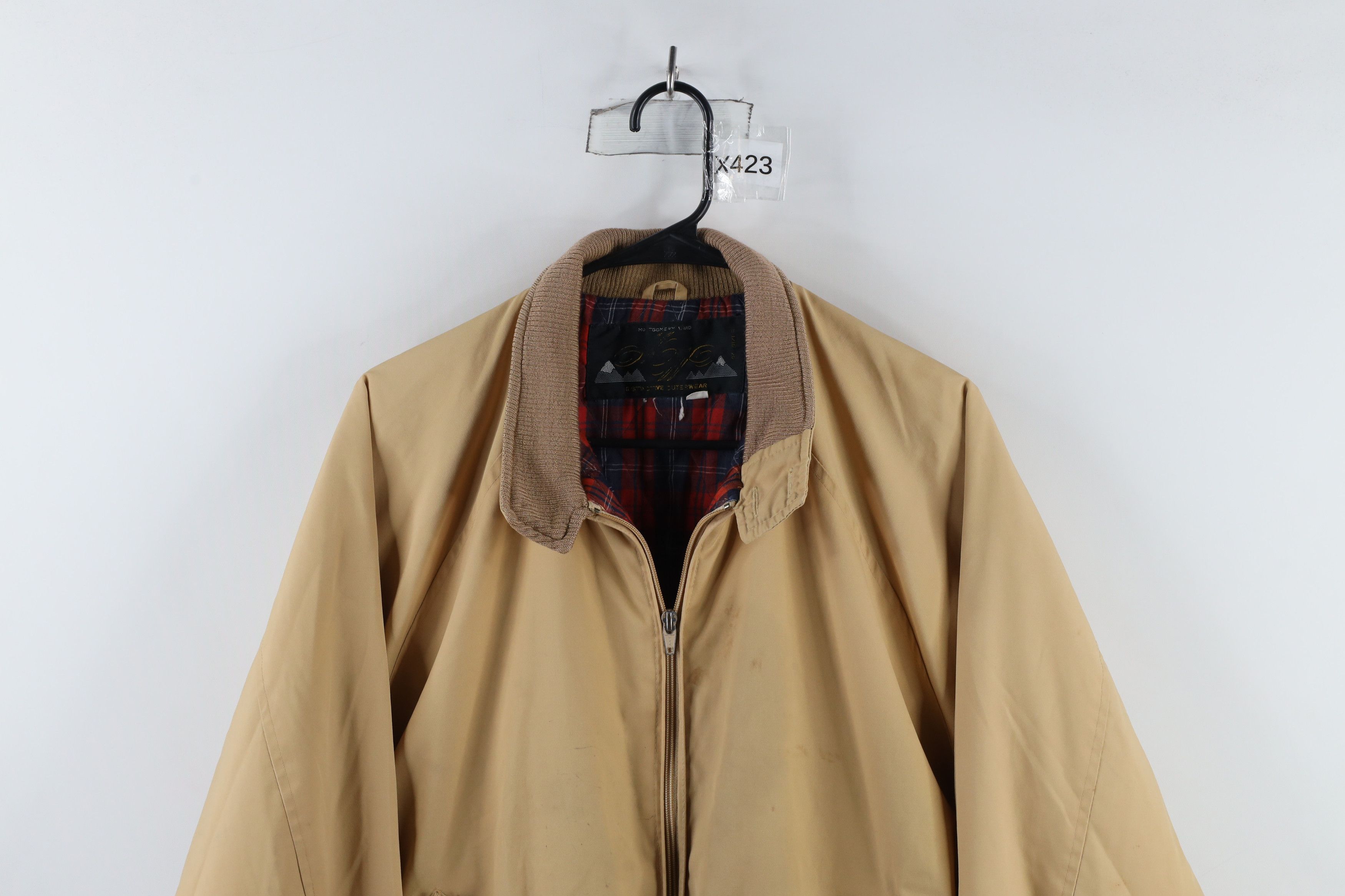 Vintage Vintage 70s Streetwear Lined Cafe Racer Bomber Jacket Size US XL / EU 56 / 4 - 2 Thumbnail