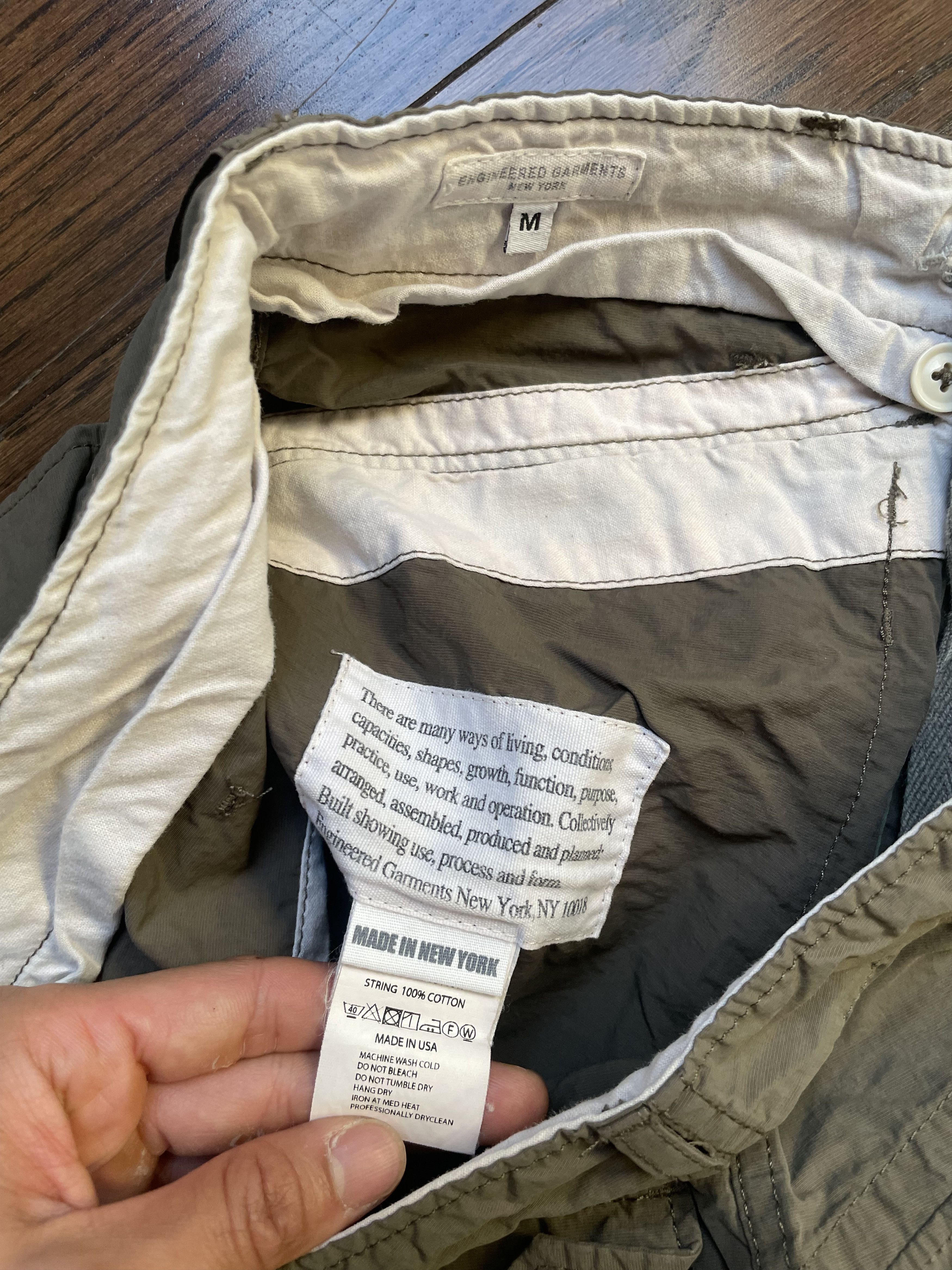 Engineered Garments Norwegian Pants Nylon Size US 32 / EU 48 - 3 Thumbnail